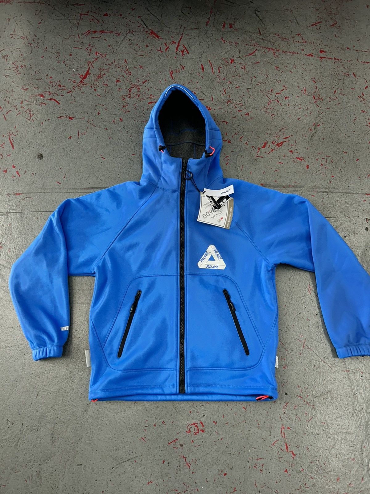 Palace Palace GORE-TEX Blue Windstopper Jacket With Mask Size Small Size US S / EU 44-46 / 1 - 1 Thumbnail