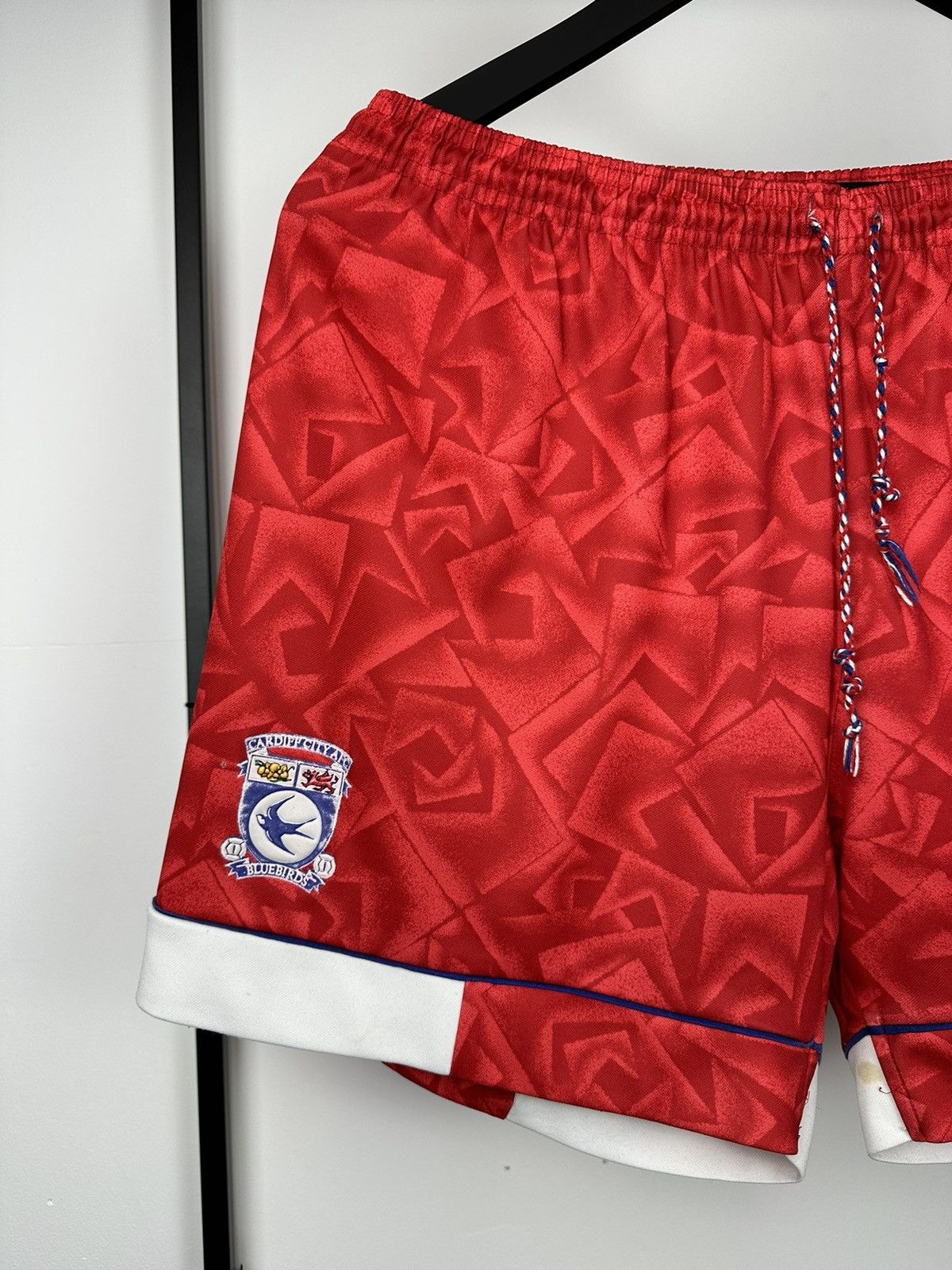 Vintage Rare FC Cardiff City 1992-93 Away Shorts Kit Bluebird Men 34 Size US 34 / EU 50 - 2 Thumbnail