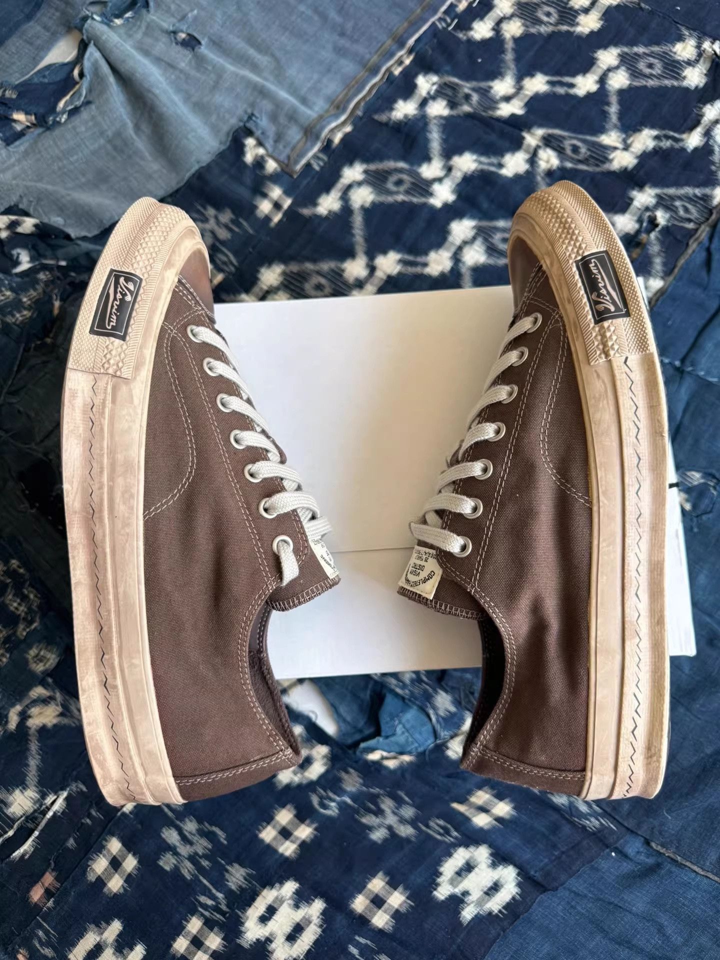 Visvim VISVIM 25AW Skagway LO Mud-Dyed Canvas Skate Shoes Size US 9 / EU 42 - 3 Thumbnail