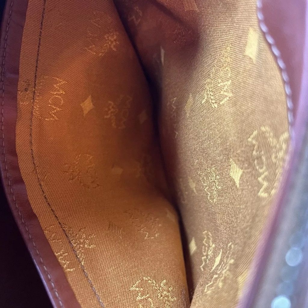 MCM MCM Monogrammed Boston Leather Bag Size ONE SIZE - 13 Thumbnail