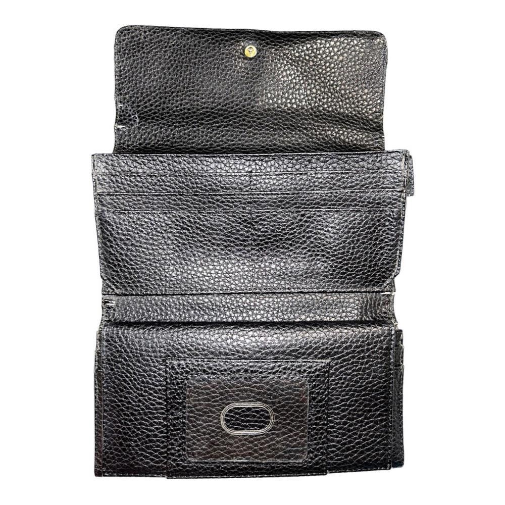 Wilsons Leather Wilsons Leather l Black Leather Folding Wallet Size ONE SIZE - 6 Thumbnail