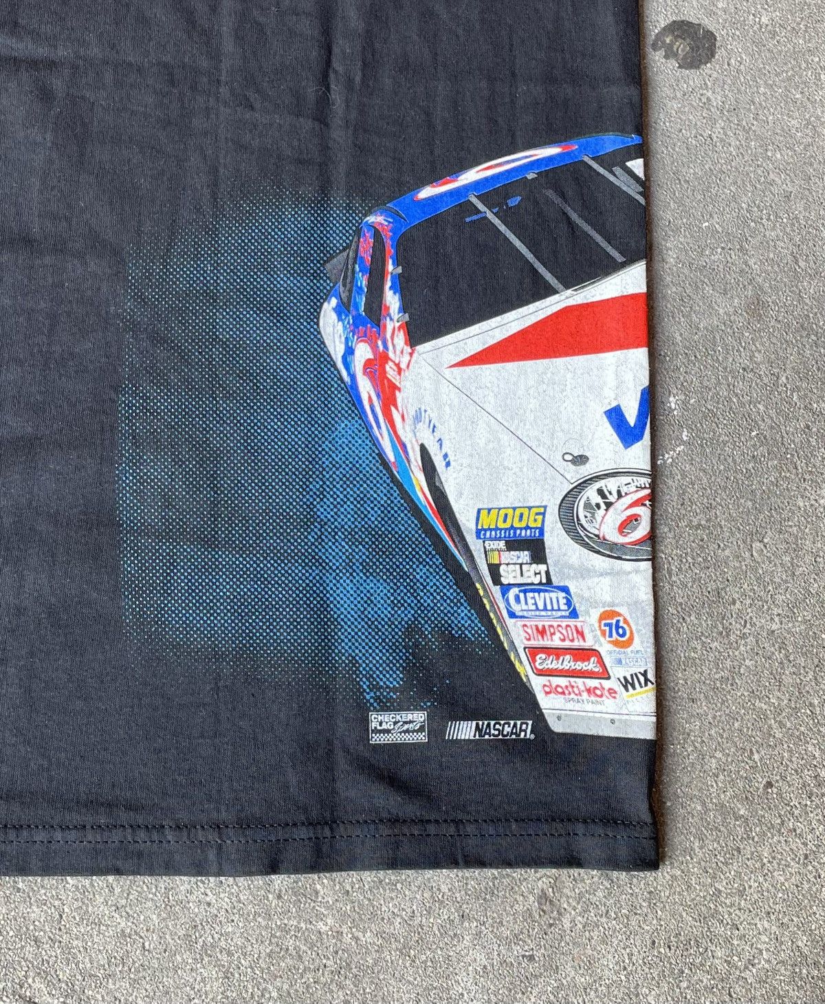 90s Stedman Nascar Mark Martin #6 Valvoline Racing T Shirt