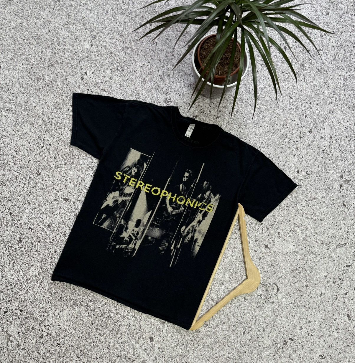 Band Tees × Vintage Vintage Stereophonics European Tour 2010 Rock Band T-Shirt Size US L / EU 52-54 / 3 - 1 Thumbnail