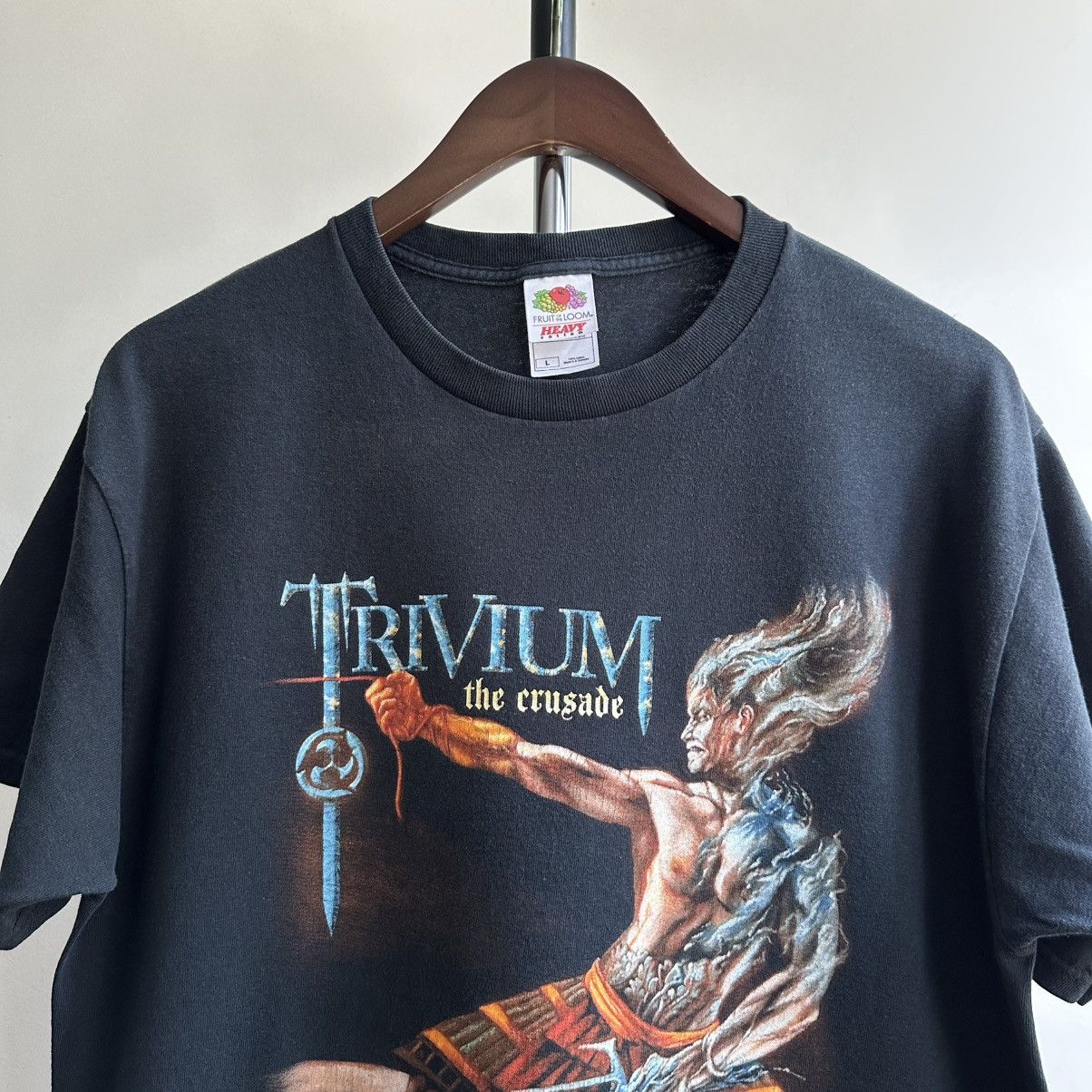 Band Tees Vintage 2000s Trivium «the crusade» Metal Band Promo Tee Size US L / EU 52-54 / 3 - 3 Thumbnail