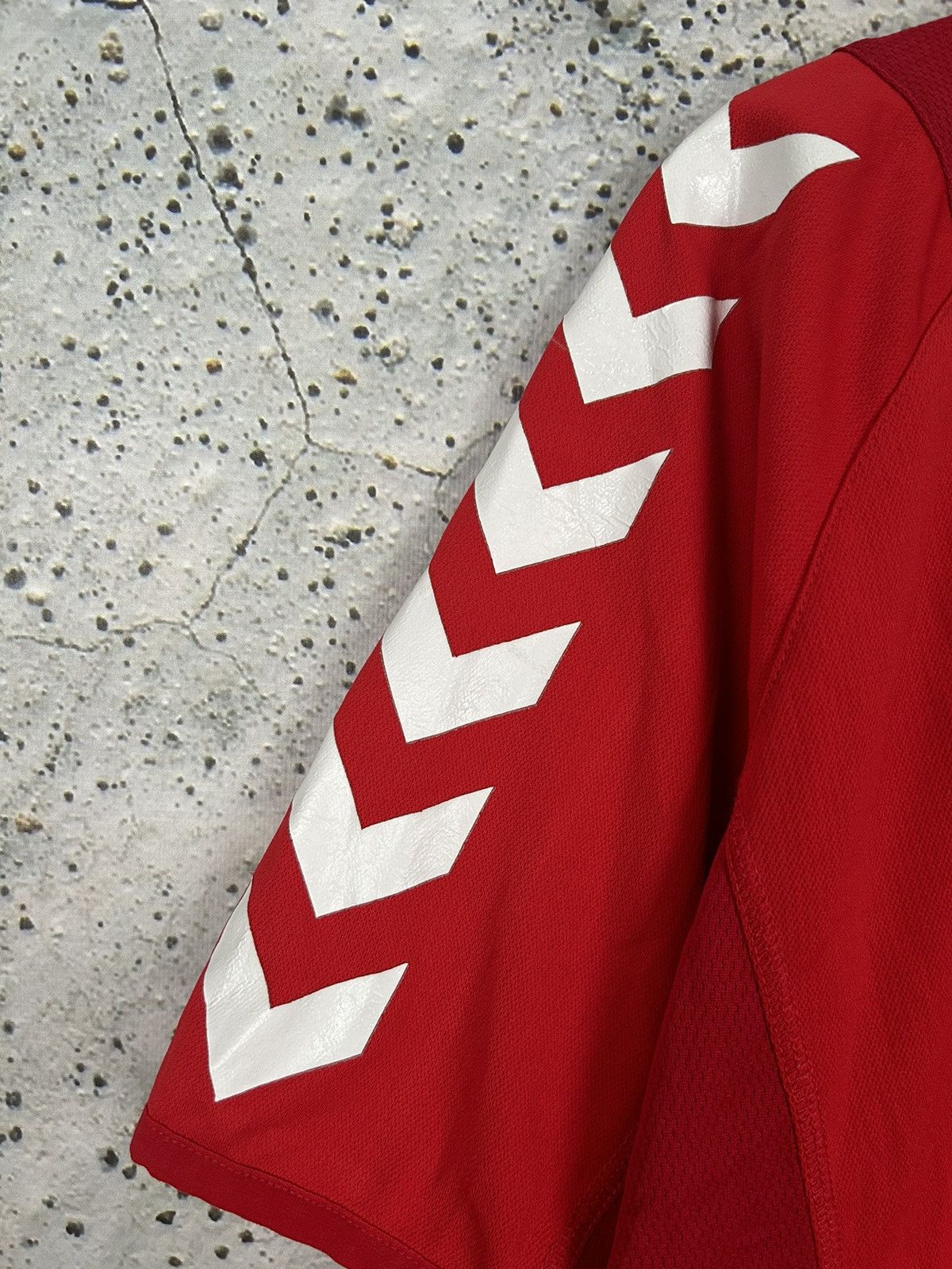 Hummel Vintage Denmark Soccer Jersey Football Hummel Rare World Cup Size US L / EU 52-54 / 3 - 4 Thumbnail