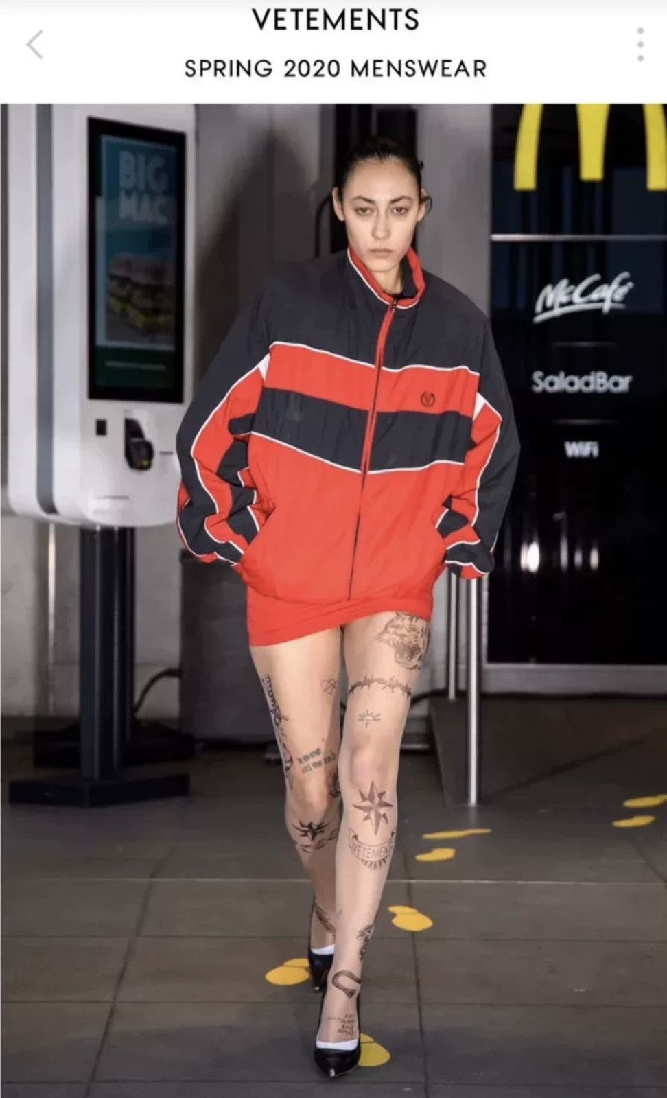 Vetements Vetements 20ss McDonald’s show jacket Size US S / EU 44-46 / 1 - 9 Thumbnail