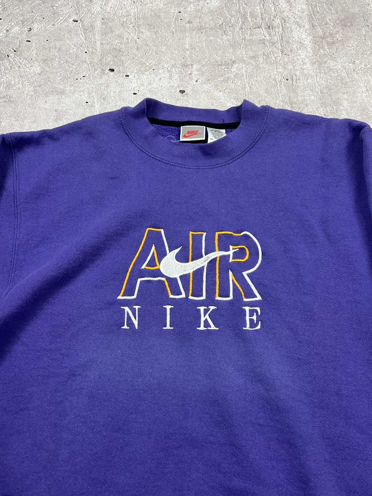 Nike Vintage Nike Big Logo Sweatshirt Size US XL / EU 56 / 4 - 8 Thumbnail