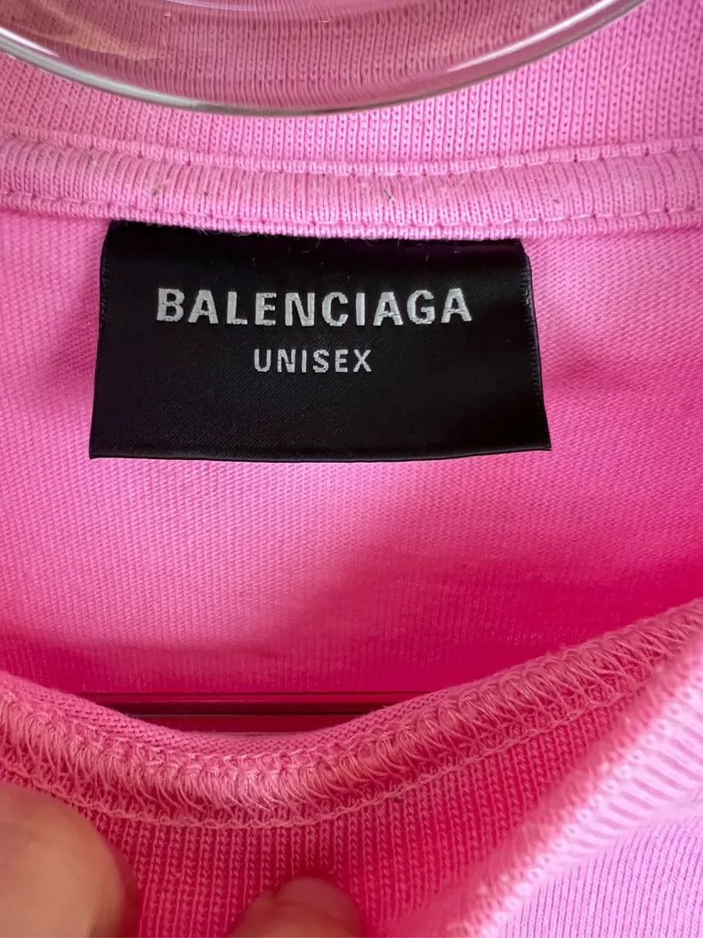 Balenciaga Balenciaga Pink disaster short sleeve Size US M / EU 48-50 / 2 - 4 Thumbnail