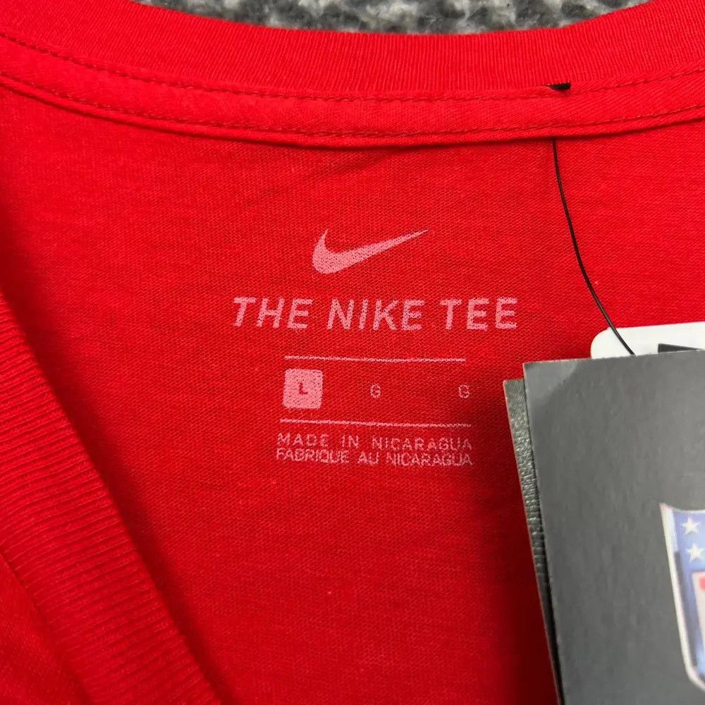 Nike Nike Shirt Men Large Kansas City Chiefs NFL Cotton New L Size US L / EU 52-54 / 3 - 3 Thumbnail