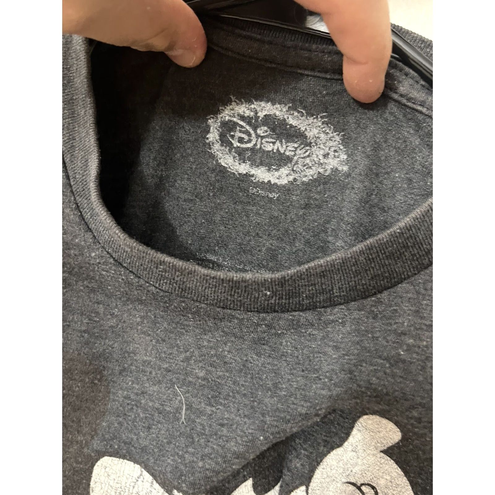 Disney Disney Mickey Mouse T-Shirt Crew Neck Adult XL Short Sleeve Dark Gray Mens Size US XL / EU 56 / 4 - 3 Thumbnail