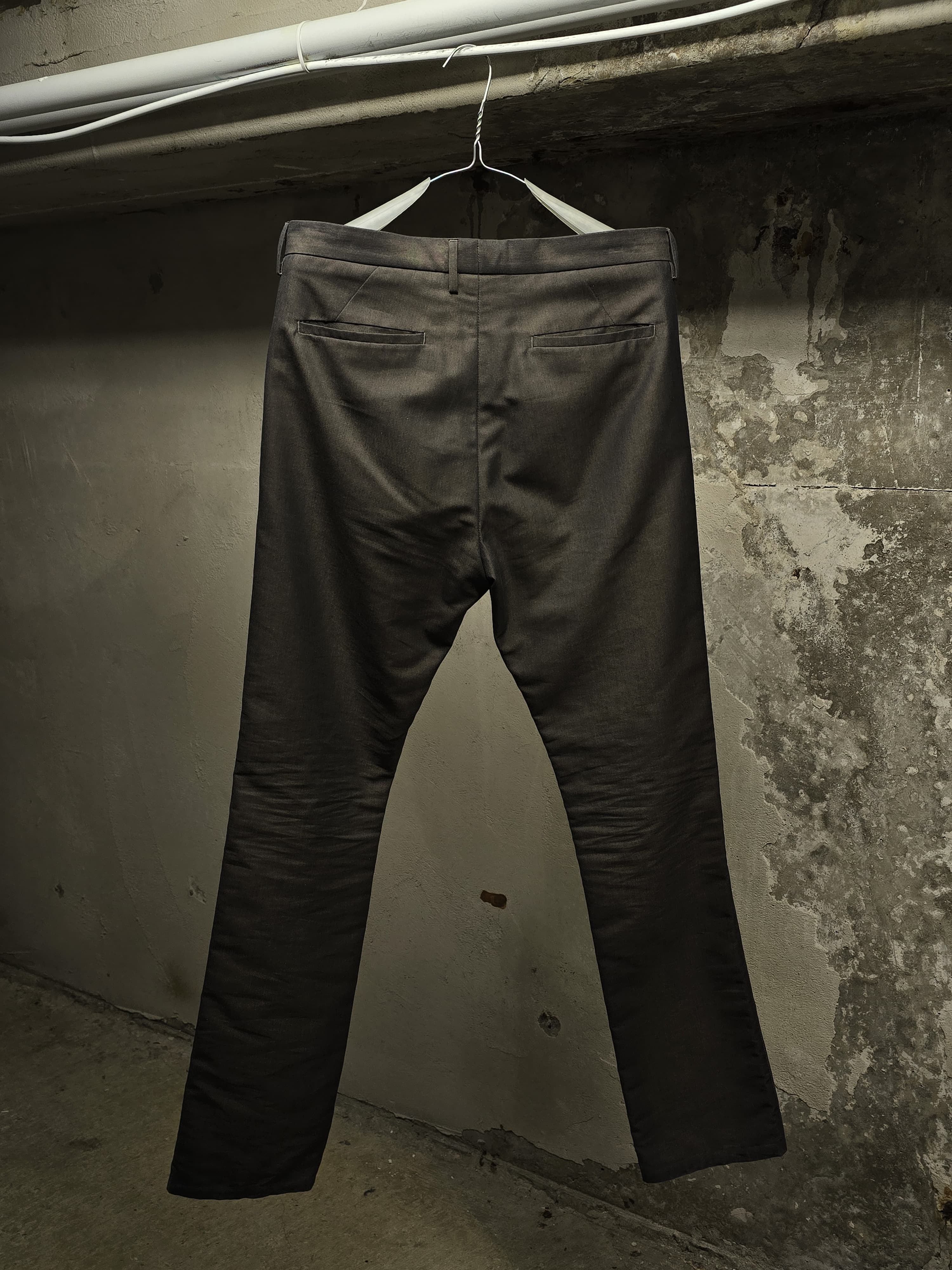 Deepti Deepti .999 Silver Plated Open-Zip Trousers Size US 34 / EU 50 - 2 Thumbnail