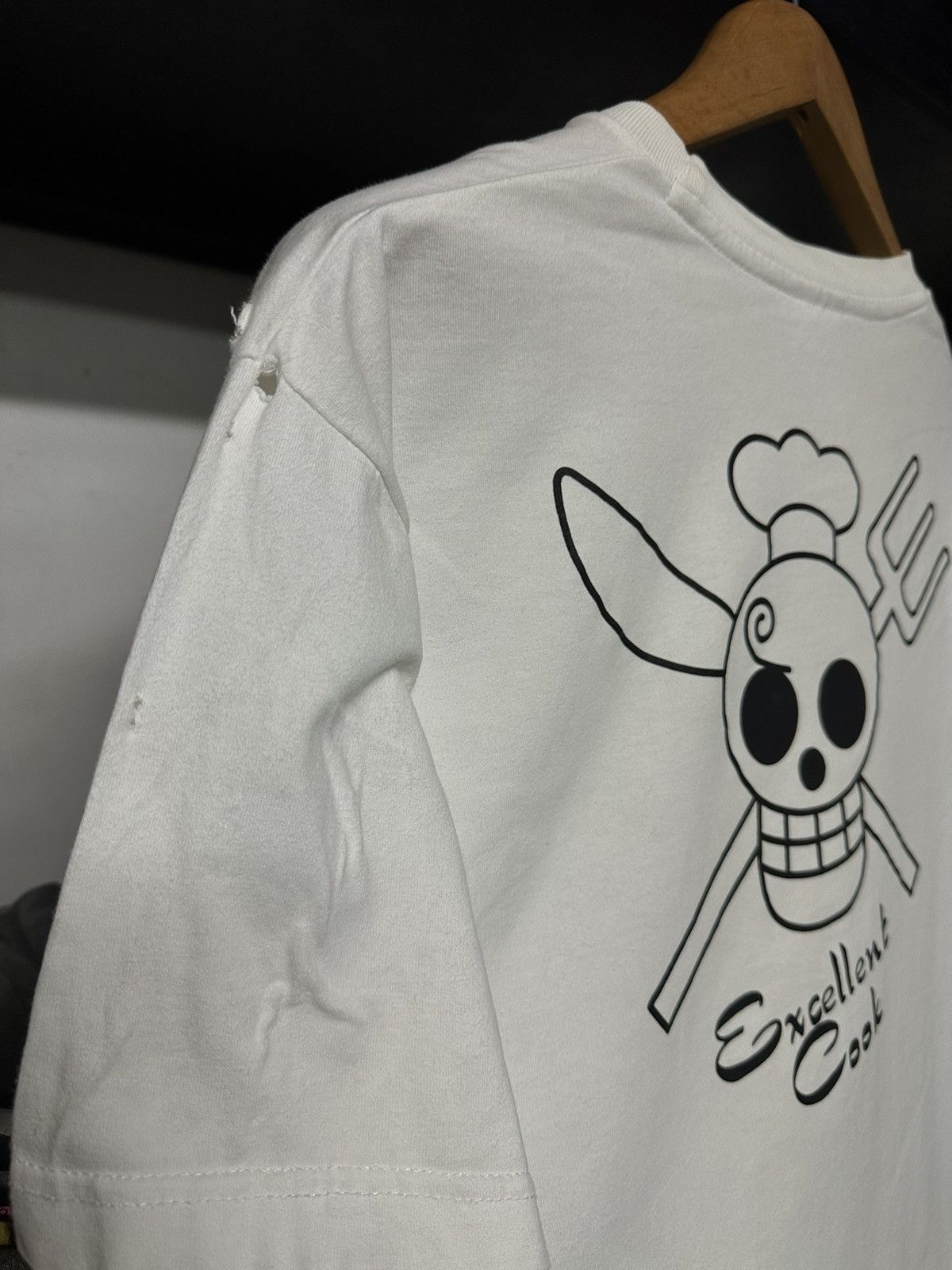 Anime × One Piece × Vintage Vintage One Piece Excellent Cook Boxy Tee Size US XL / EU 56 / 4 - 11 Thumbnail