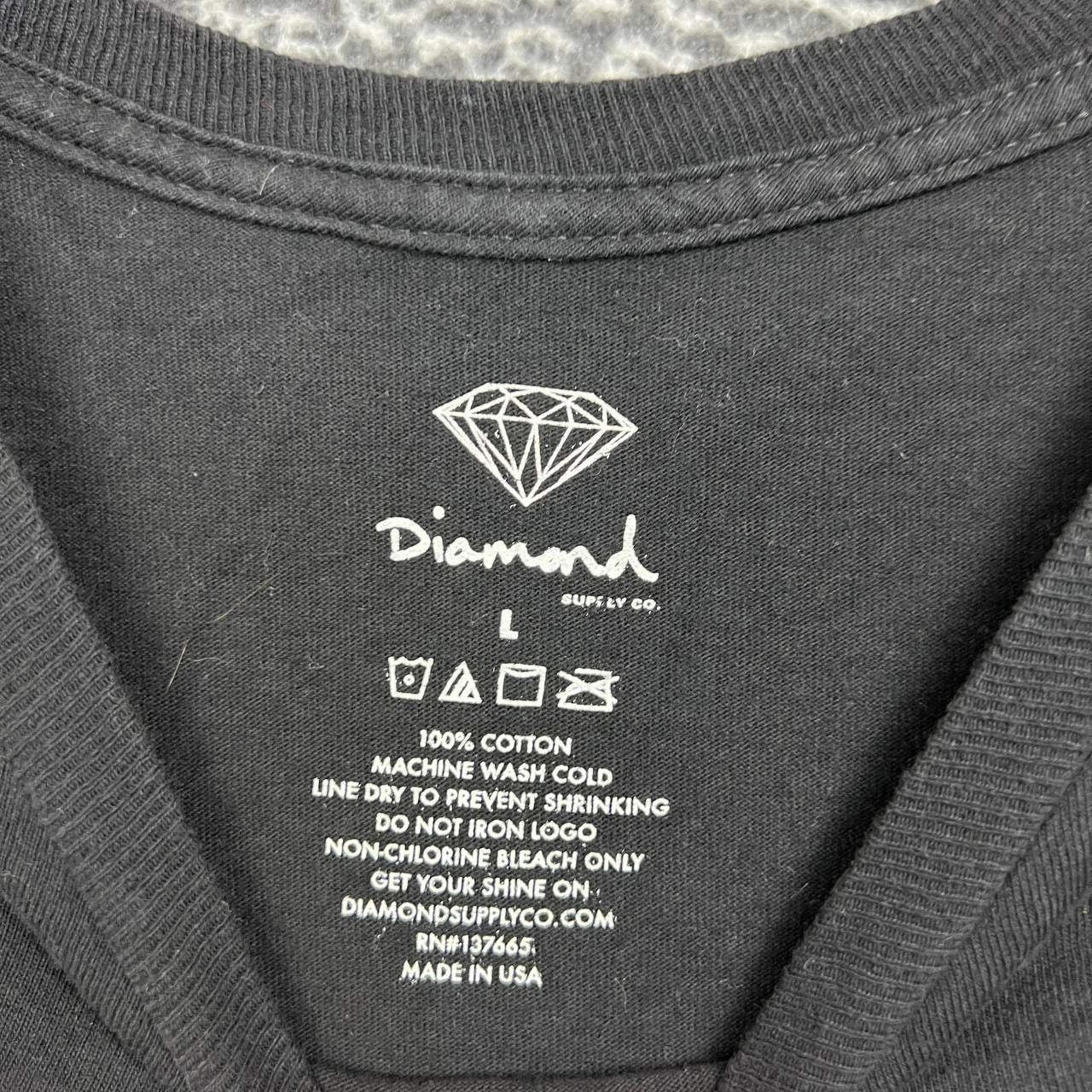 Diamond Supply Co. Diamond Supply Co. Shirt Men Black Skateboard Cotton L Size US L / EU 52-54 / 3 - 6 Thumbnail