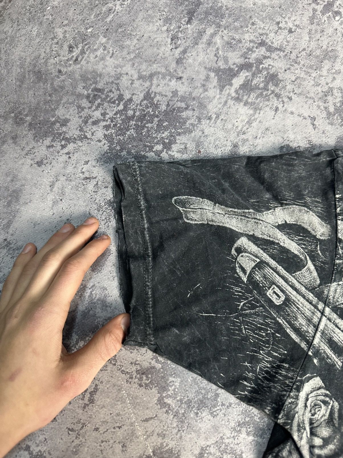 Affliction Crazy Affliction Skeleton vintage t-shirts size M Size US M / EU 48-50 / 2 - 9 Thumbnail
