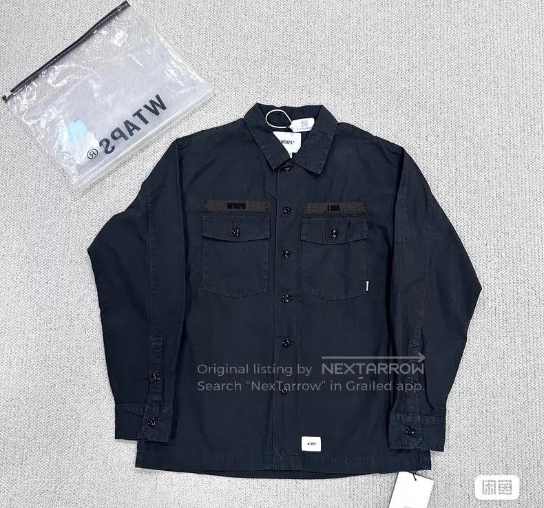 Wtaps Wtaps Military Two Pocket Shirt Size US L / EU 52-54 / 3 - 1 Thumbnail
