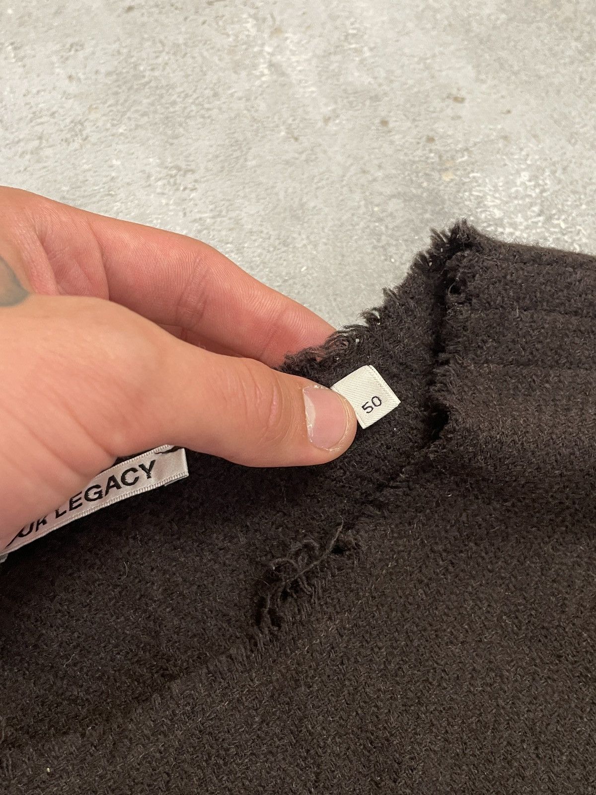 Our Legacy Our Legacy DISTRESSED Wool Brown Sweater Knit Avant-Garde Size US M / EU 48-50 / 2 - 5 Thumbnail