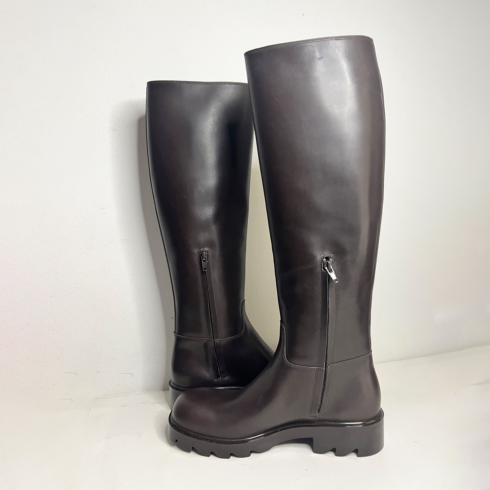 Bottega Veneta High Boots Leather Size US 11 / IT 41 - 5 Thumbnail