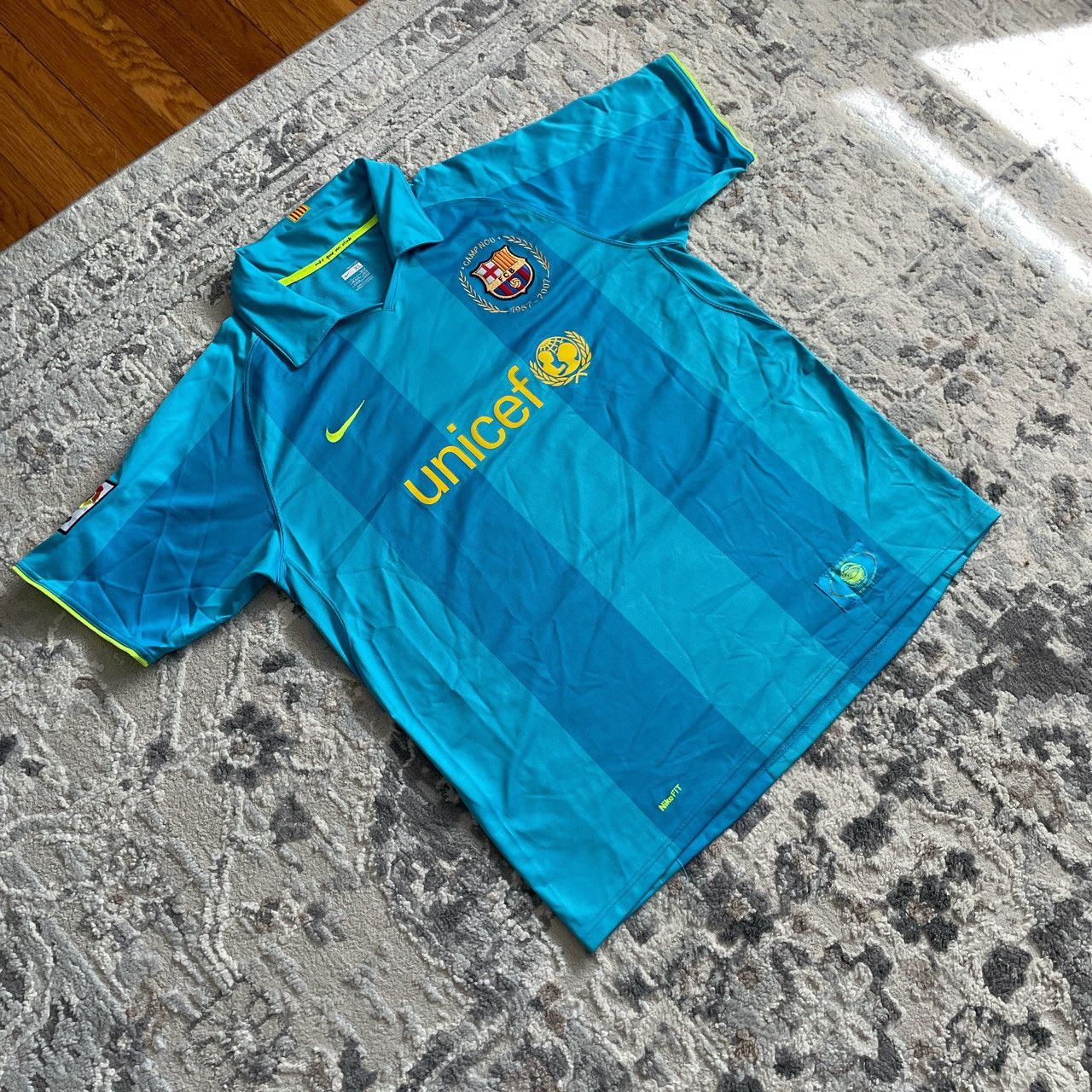 image of Nike Barcelona Jersey in Blue, Men's (Size XL)