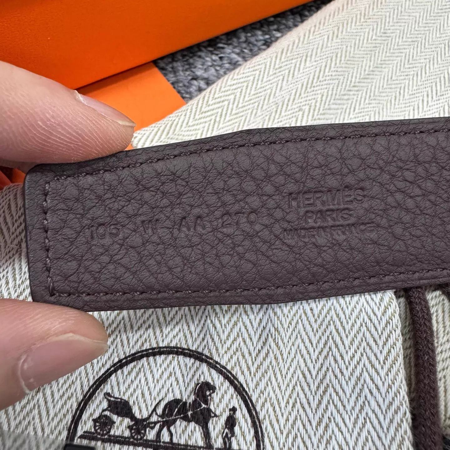 Hermes Hermes Constance Belt Big H Buckle 105cm Size ONE SIZE - 4 Thumbnail
