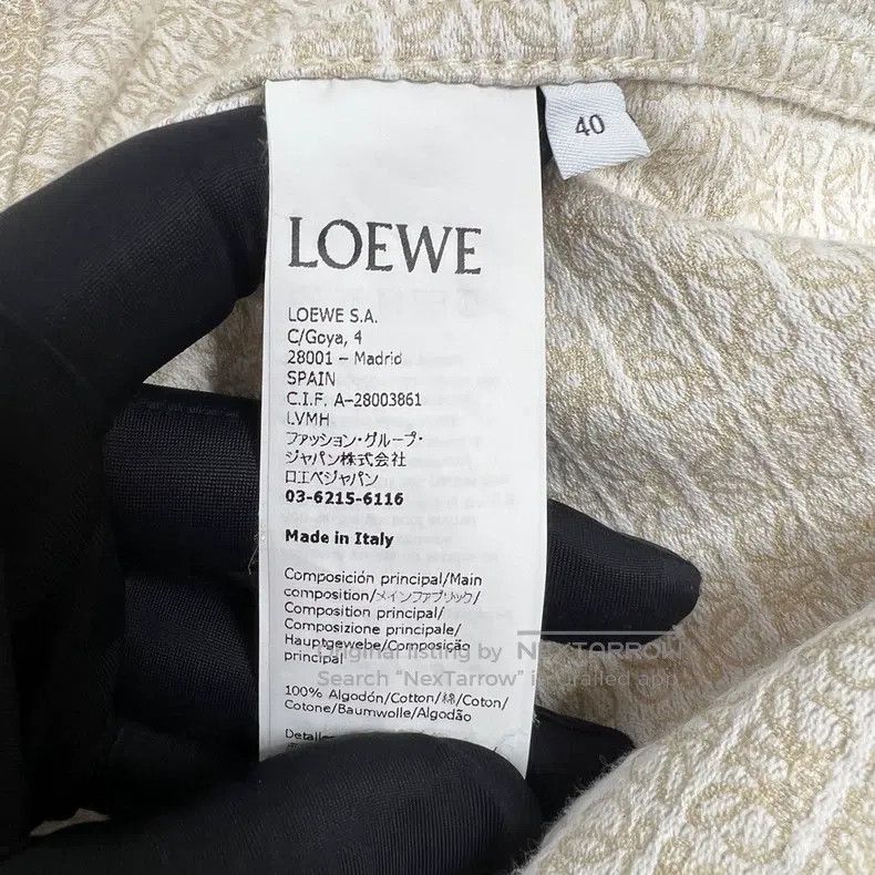 Loewe Loewe Monogrammed Leather Logo Jacket Size S / US 4 / IT 40 - 6 Thumbnail