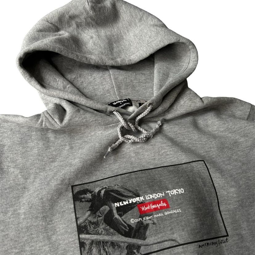 Japanese Brand Mark Gonzalez x Antiqulothes Pullover Hoodie Size US L / EU 52-54 / 3 - 2 Thumbnail