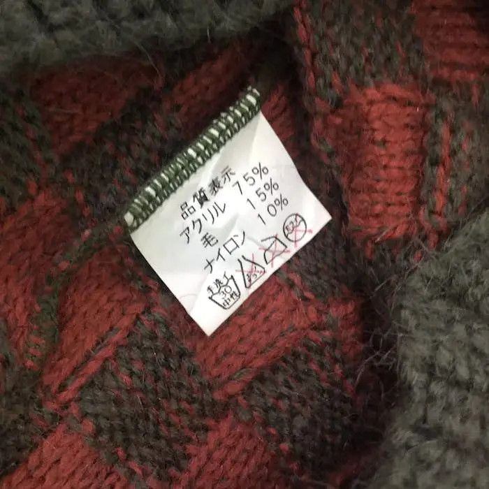 Japanese Brand × Kapital × Vintage Japanese Brand Checkered Plaid Tartan Beanie Hat Size ONE SIZE - 5 Thumbnail