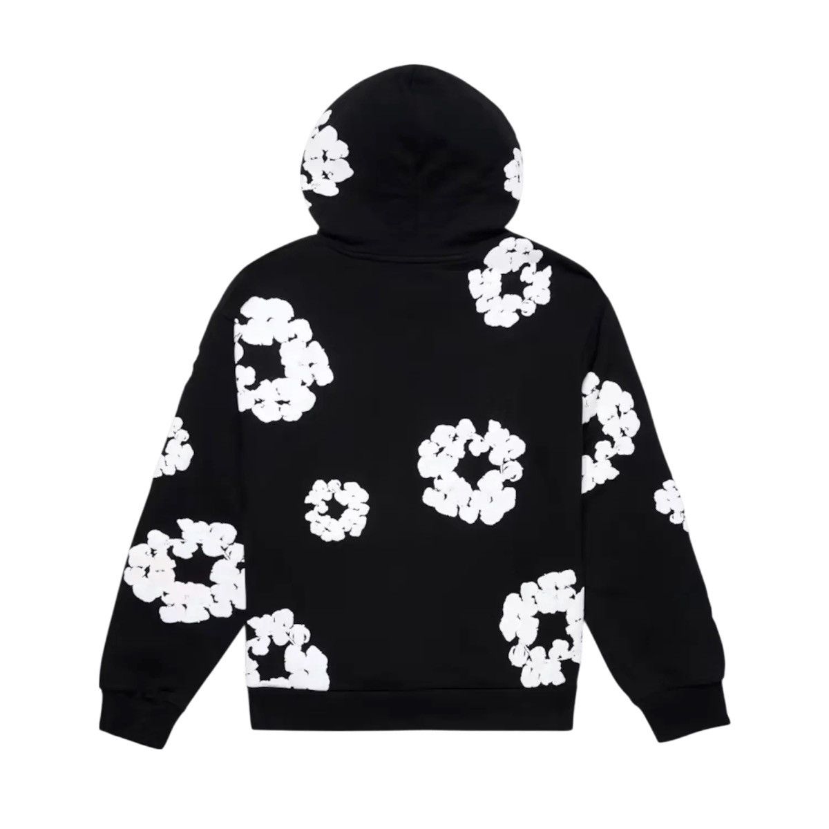 DENIM TEARS The Cotton Wreath Sweatshirt Black Size US M / EU 48-50 / 2 - 2 Thumbnail
