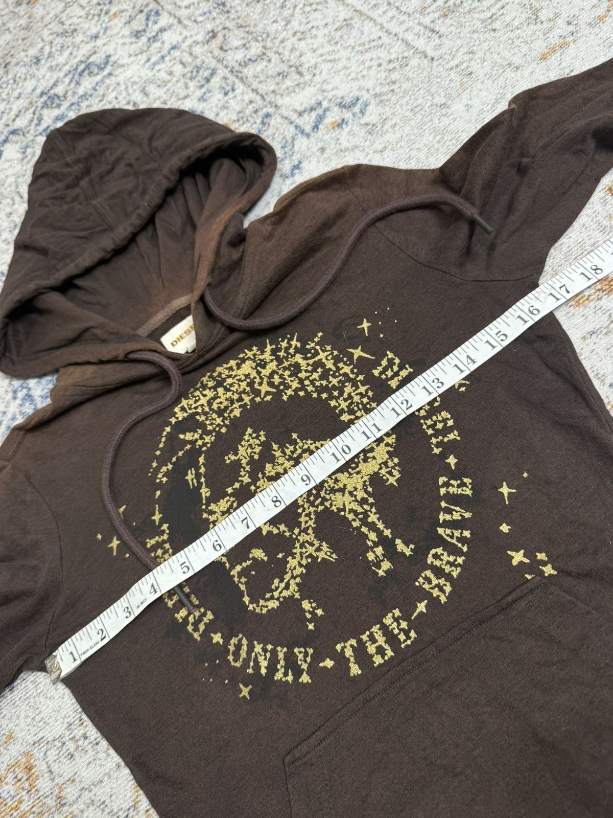 Diesel Diesel studed feded hoodie Size US M / EU 48-50 / 2 - 10 Thumbnail
