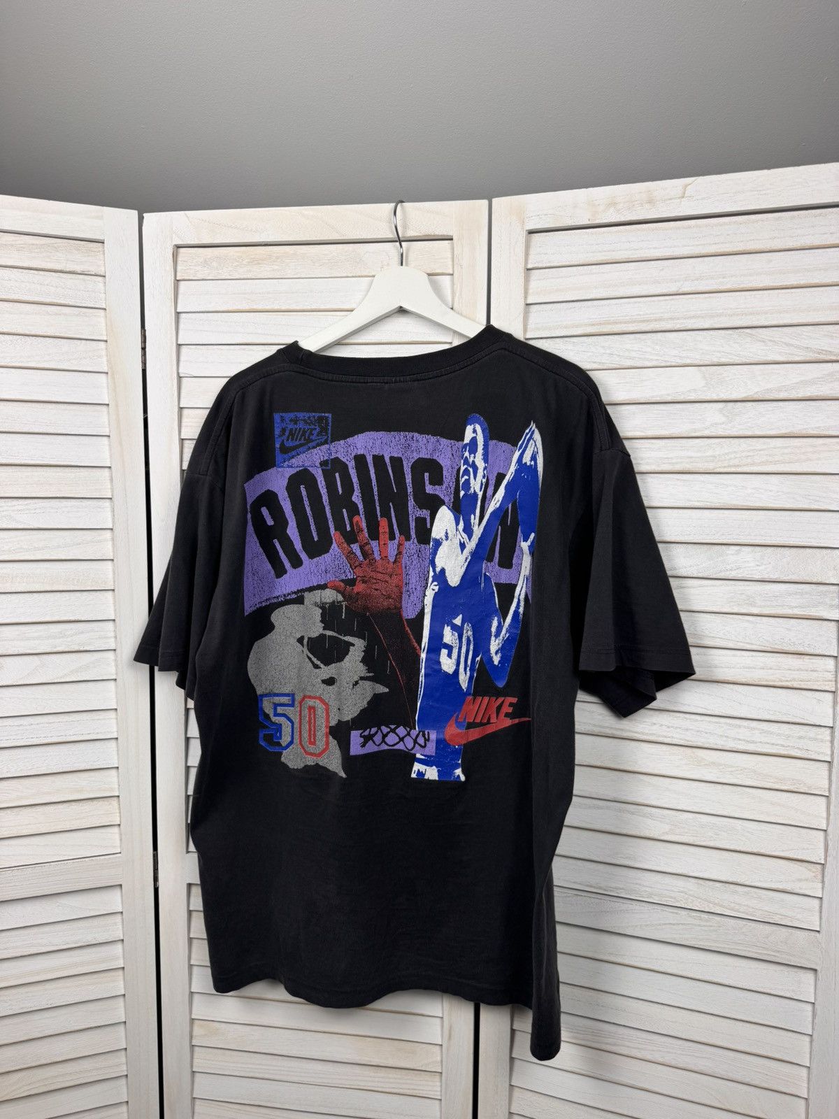 Nike Vintage Men's Shirt Nike Jordan 50 90s Size L Size US L / EU 52-54 / 3 - 8 Thumbnail