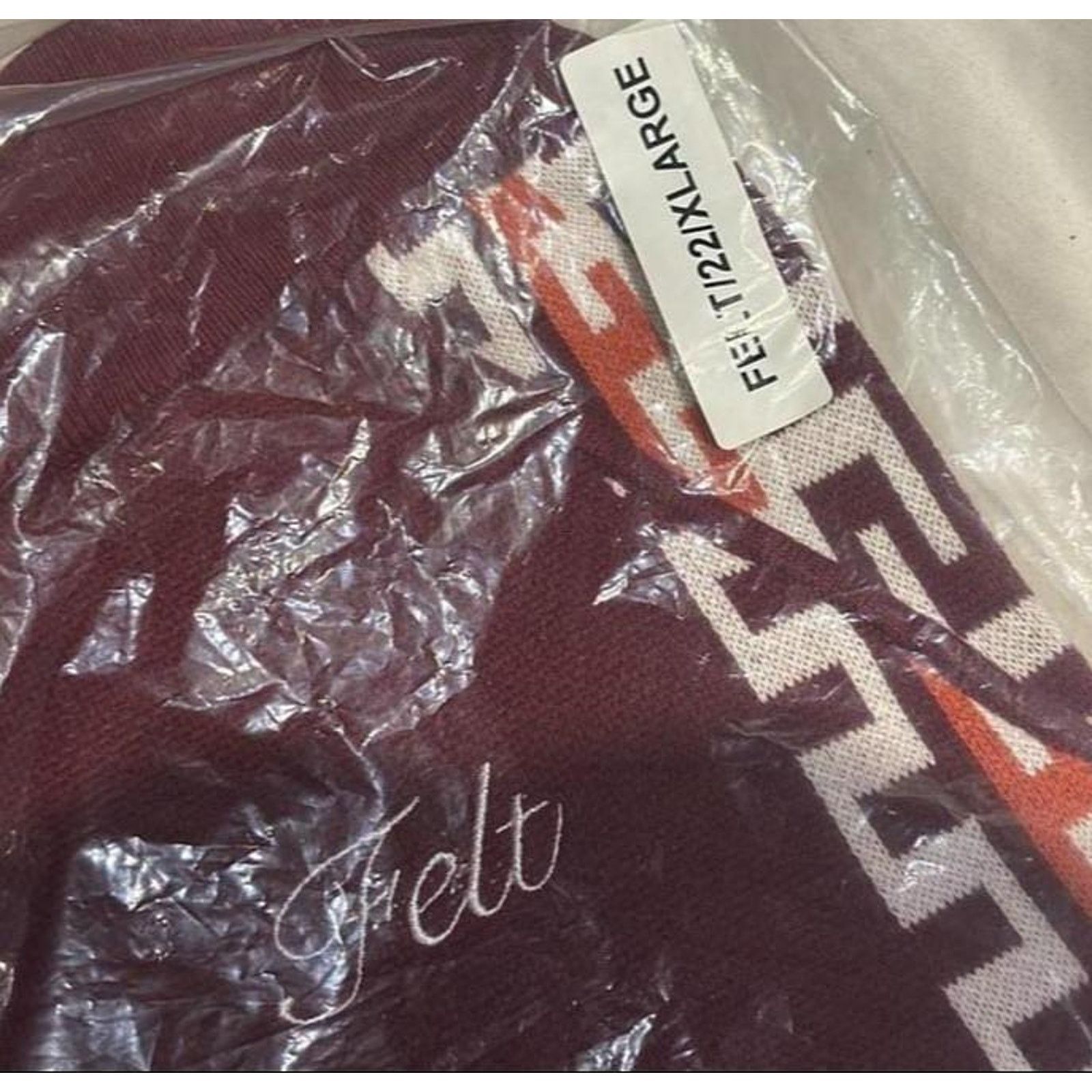 FELT Felt Havana Knit Taped Graphic Sweatpant Drawstring NWT $140 Size US 36 / EU 52 - 8 Thumbnail