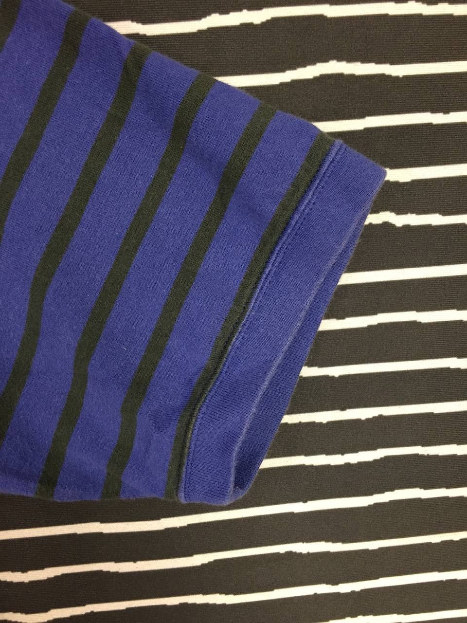 WHIZ LIMITED Whiz Limited Made In Japan Asymmetrical Striped Tee Size US L / EU 52-54 / 3 - 5 Thumbnail
