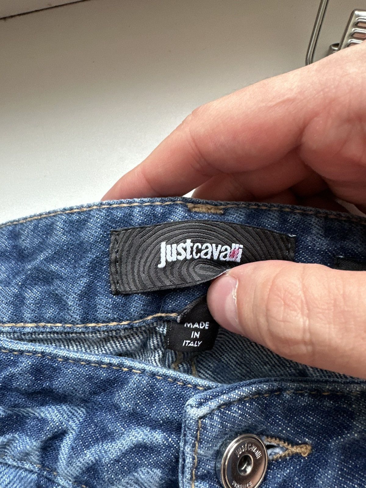 Just Cavalli Just cavalli denim pants vintage crazy Y2K jeans Size US 36 / EU 52 - 9 Thumbnail