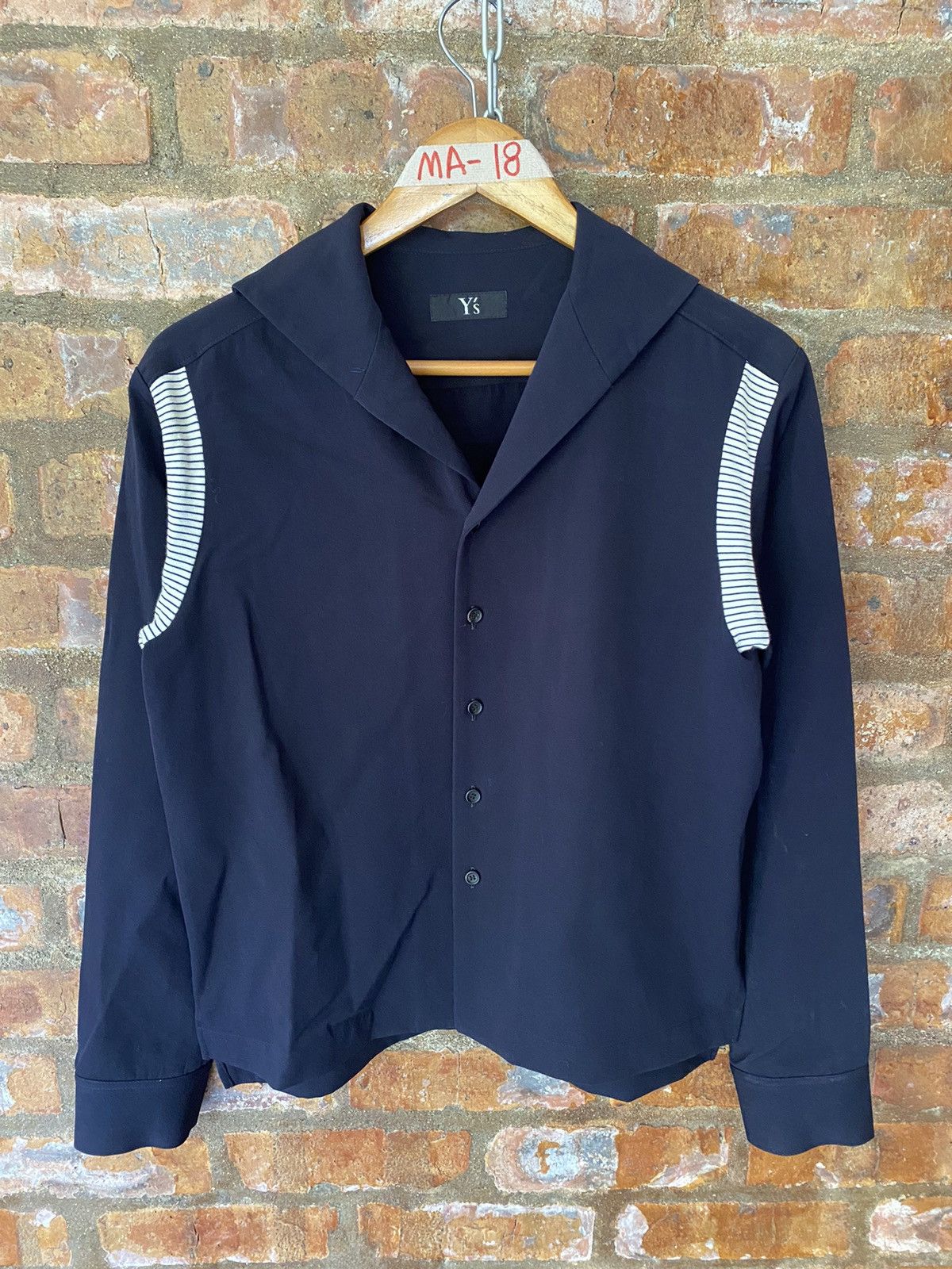 Yohji Yamamoto 1990s Y’S Yohji Yamamoto Sailor Jacket Size US S / EU 44-46 / 1 - 2 Thumbnail