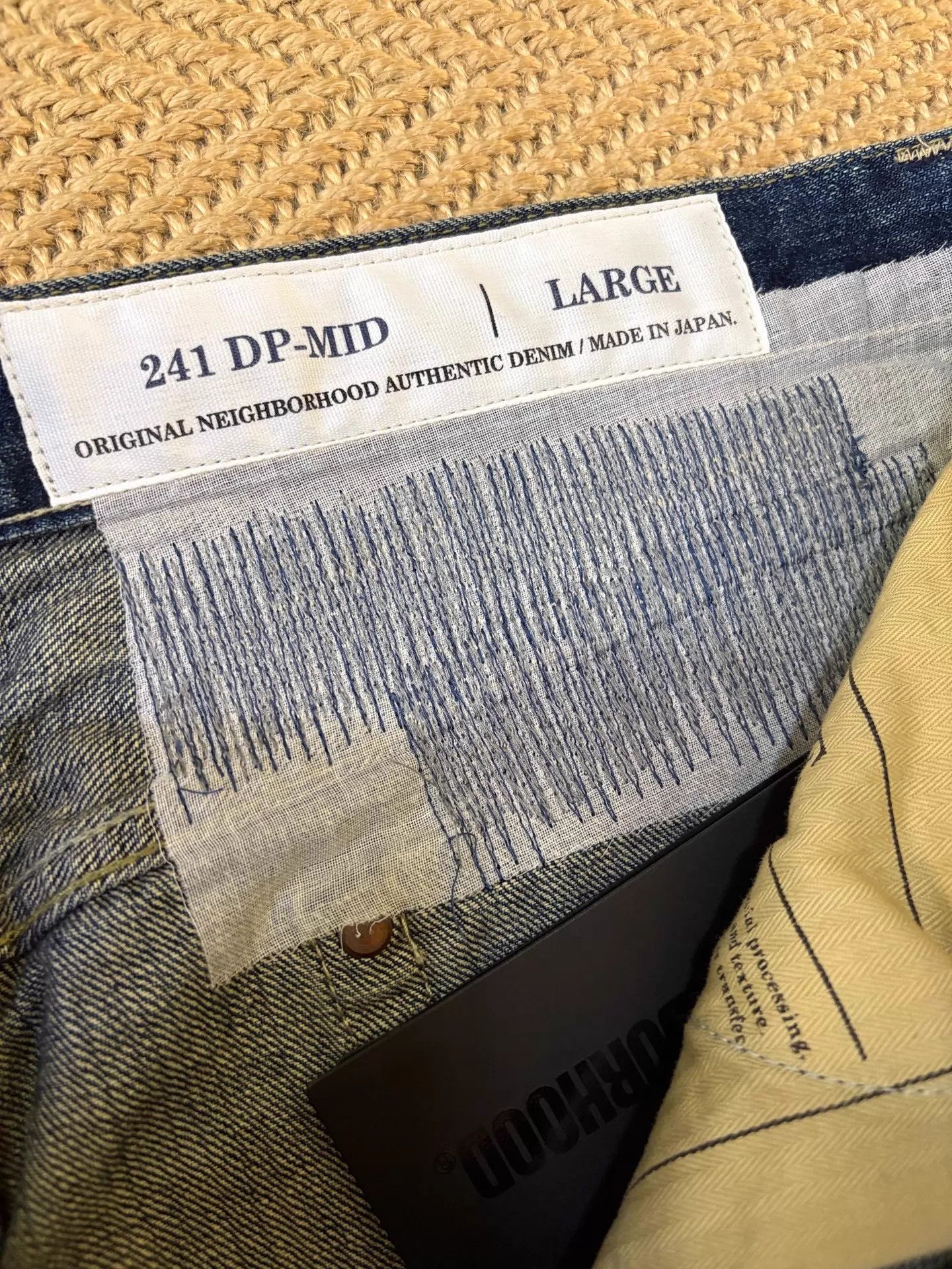 Neighborhood Neighborhood 24SS Mud Dye Washed Distressed Cut Jeans L Size US 34 / EU 50 - 7 Thumbnail