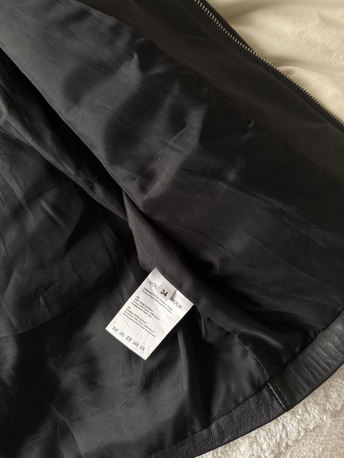 Nour Hammour Nour Hammour Leather Jacket Size S / US 4 / IT 40 - 4 Thumbnail