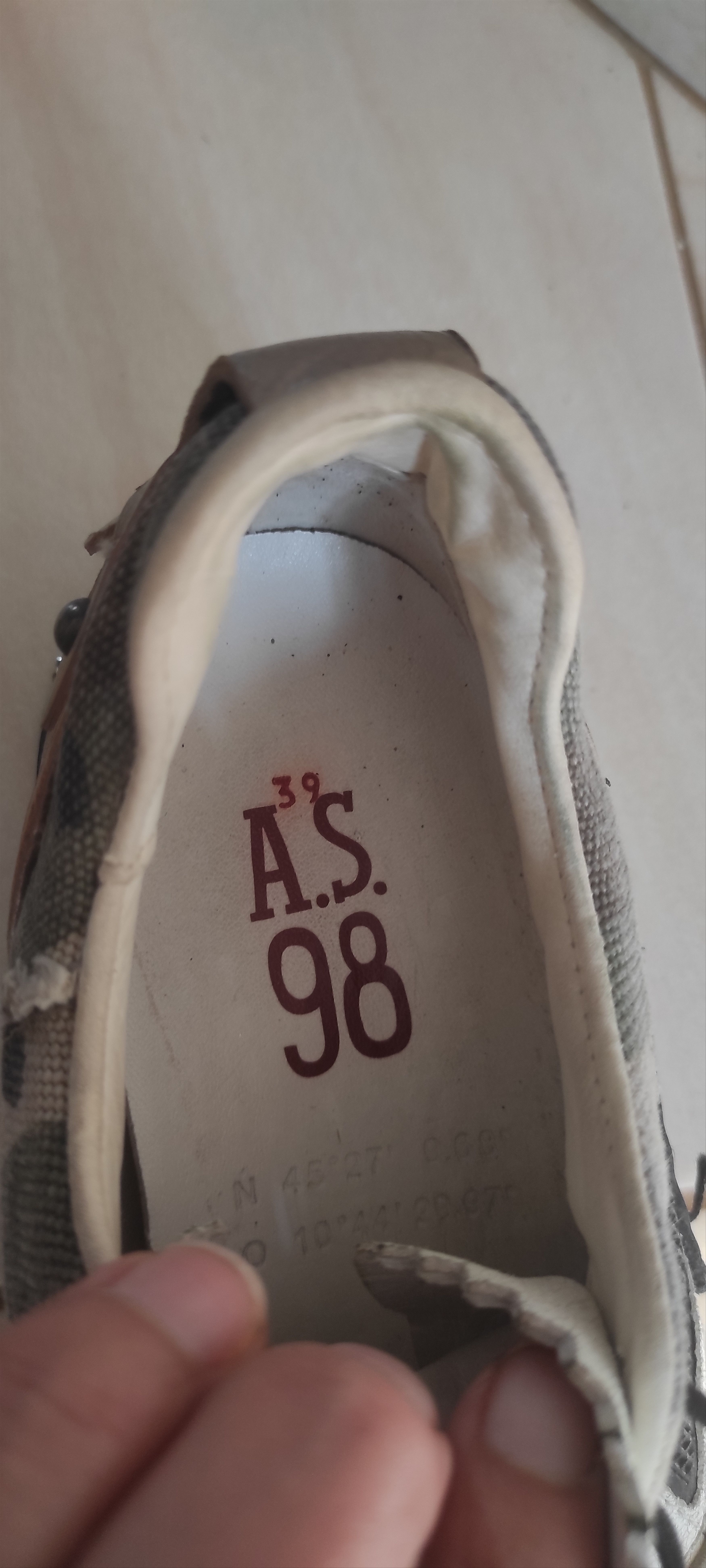 A.S.98 A.S.98 Women's AirStep Size 39 Sports Shoes Plata Made Italy Size US 9 / IT 39 - 16 Thumbnail