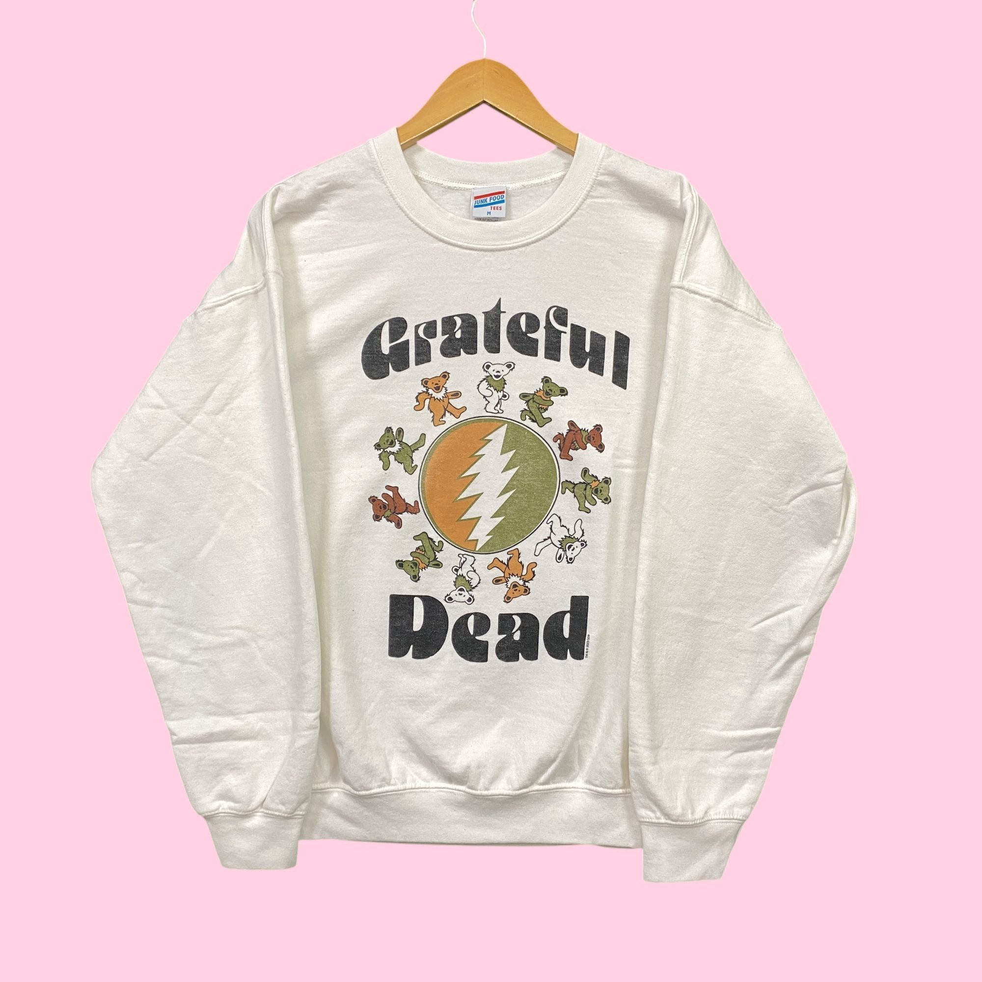 Grateful Dead Junk Food x Grateful Dead Band Oversized Crewneck Sweater M Size US M / EU 48-50 / 2 - 1 Thumbnail