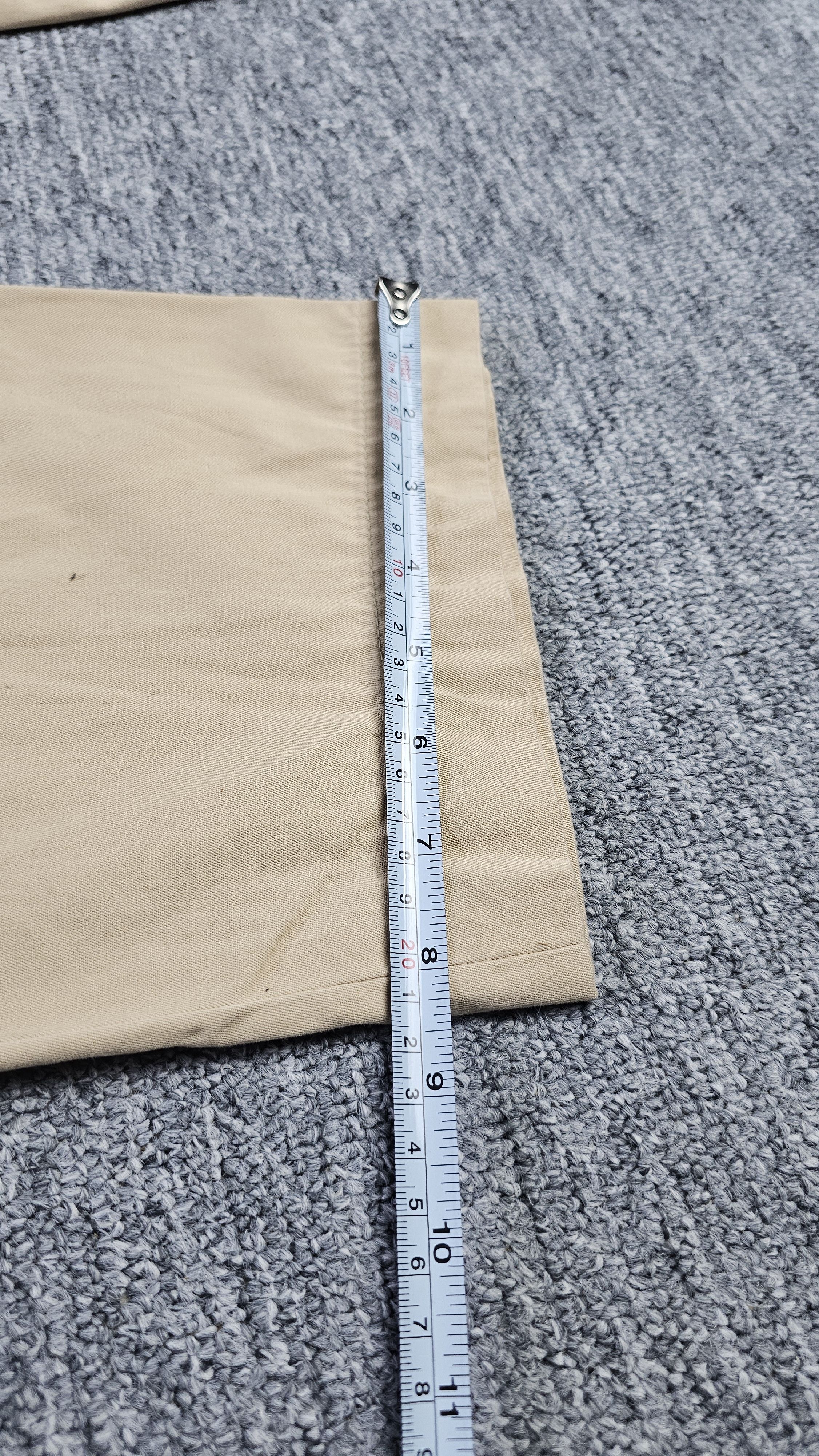Hugo Boss × Vintage Vintage 90s Hugo Boss Pleated Chinos Beige Size US 34 / EU 50 - 12 Thumbnail