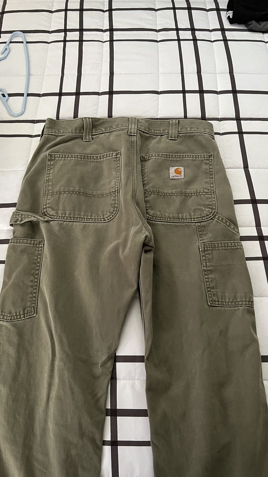 image of Carhartt Carpenter Pants in Green, Men's (Size 32)