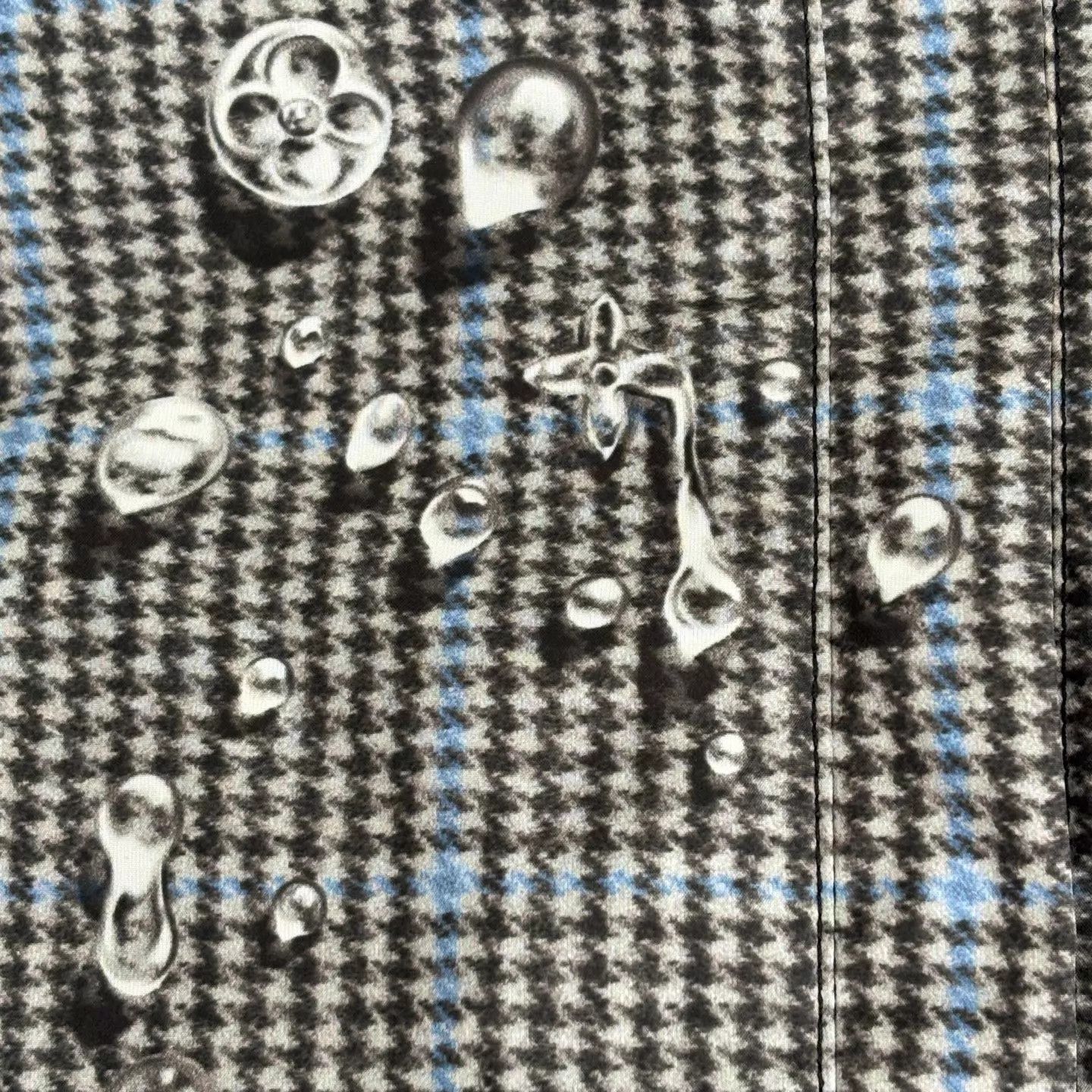 Louis Vuitton LV 2026ss 3D Printed Full Rhinestone Raindrop Jacket 48 Size US M / EU 48-50 / 2 - 9 Thumbnail