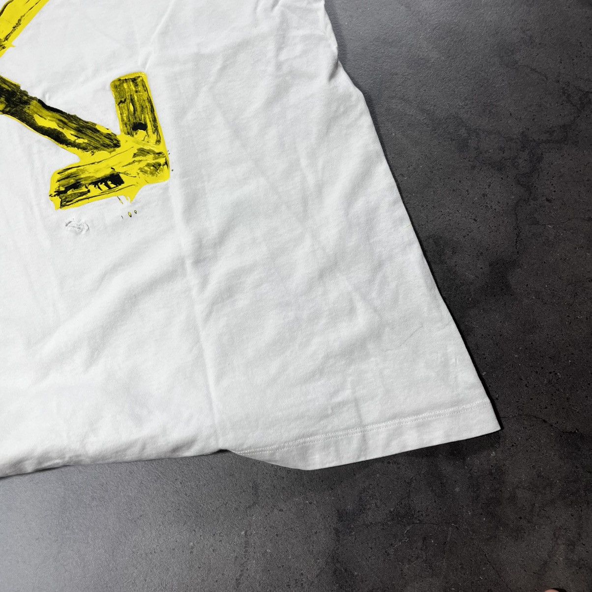 Off-White Virgil Abloh Era Off White Vintage Acrylic Arrows Tee Tshirt Size US XL / EU 56 / 4 - 6 Thumbnail