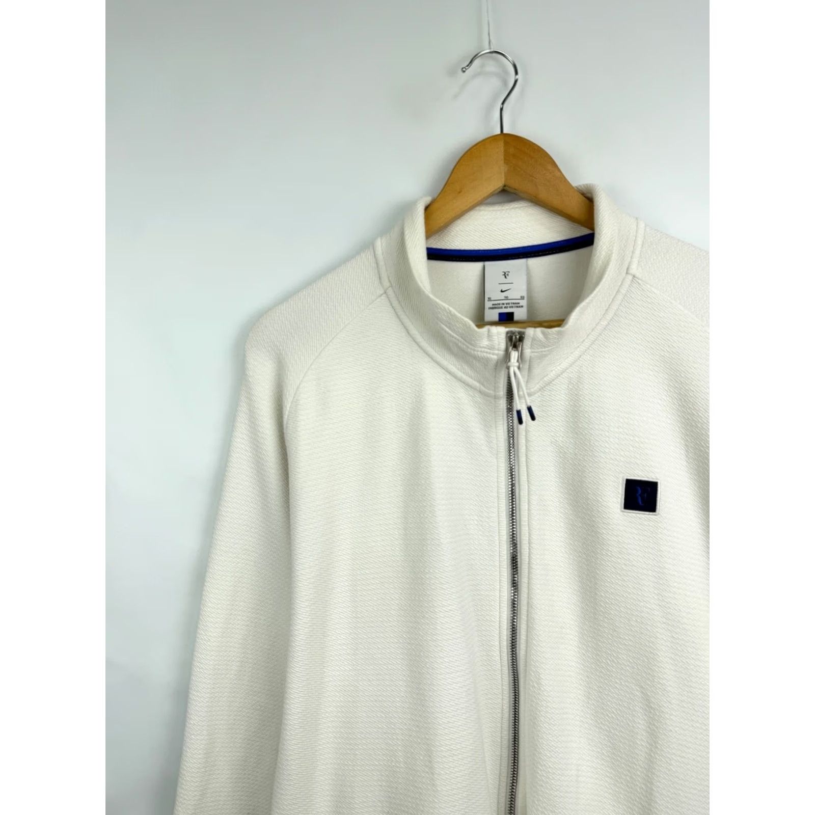 Nike Nike Roger Federer RF Tennis Challenge Court Zip Hoodie Mens XL White Size US XL / EU 56 / 4 - 7 Thumbnail