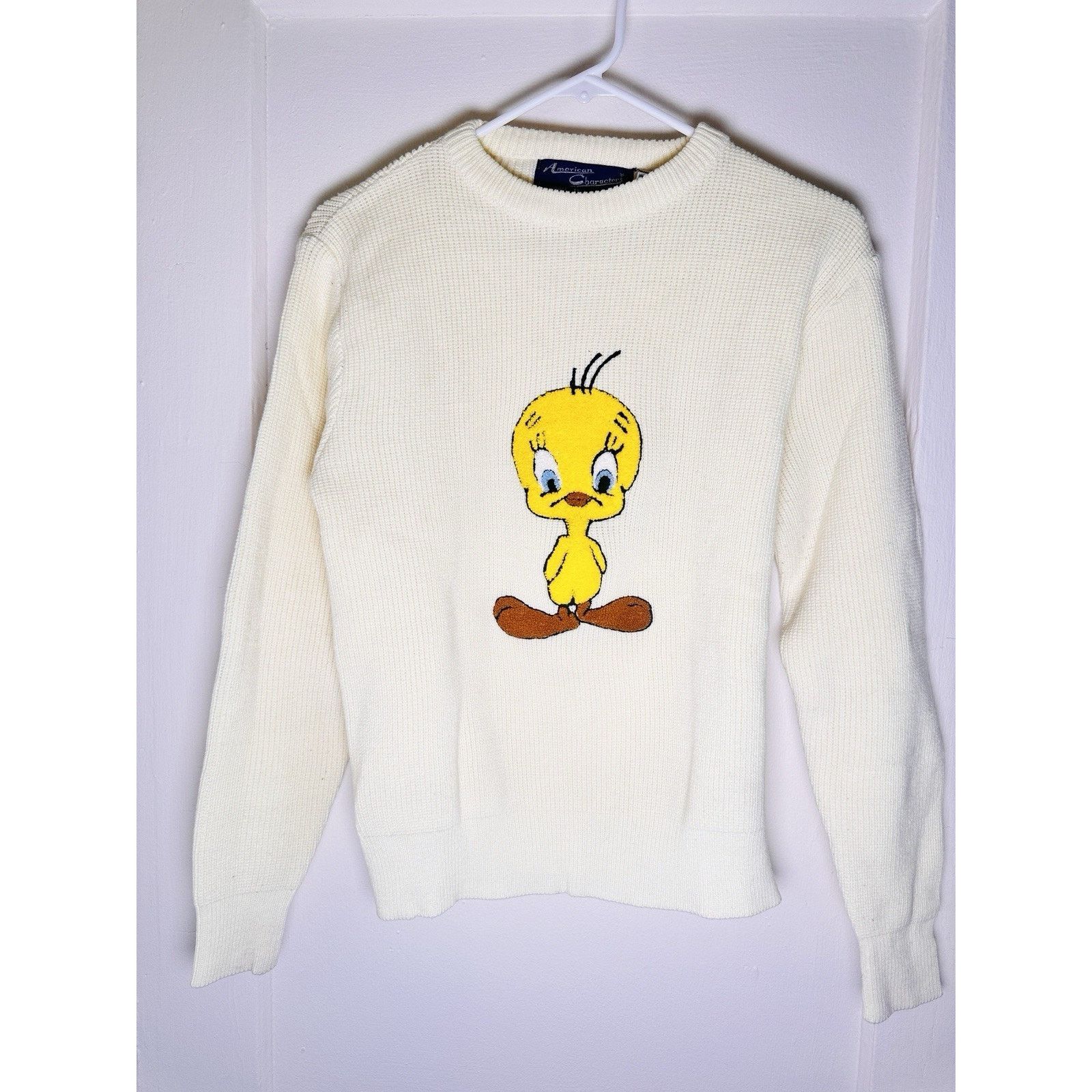 Vintage Vintage Looney Tunes Tweety Bird Knit Sweater Warner Bros Size S / US 4 / IT 40 - 7 Thumbnail