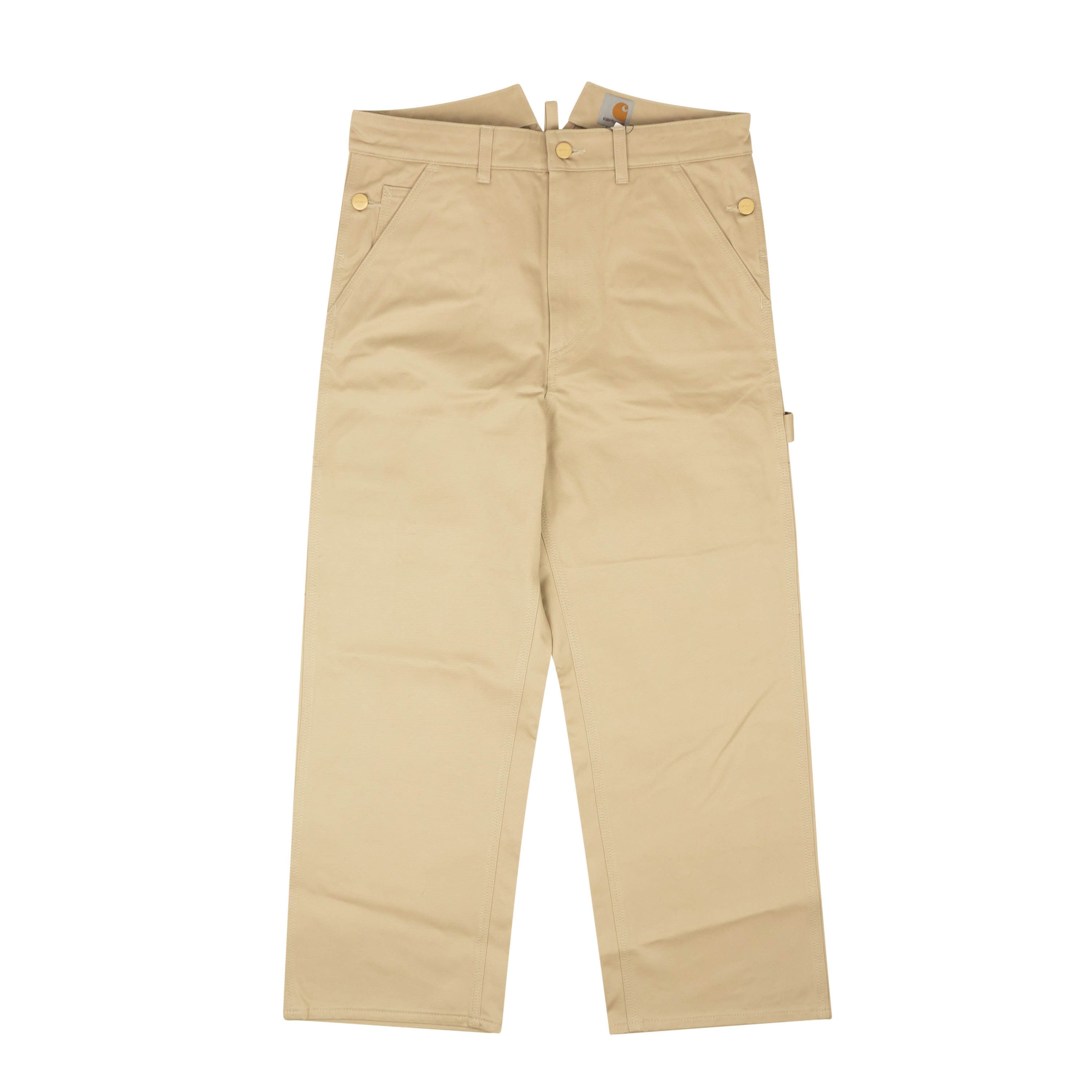 image of Carhartt x Junya Watanabe Beige Cotton Wide Leg Pants Size L, Men's