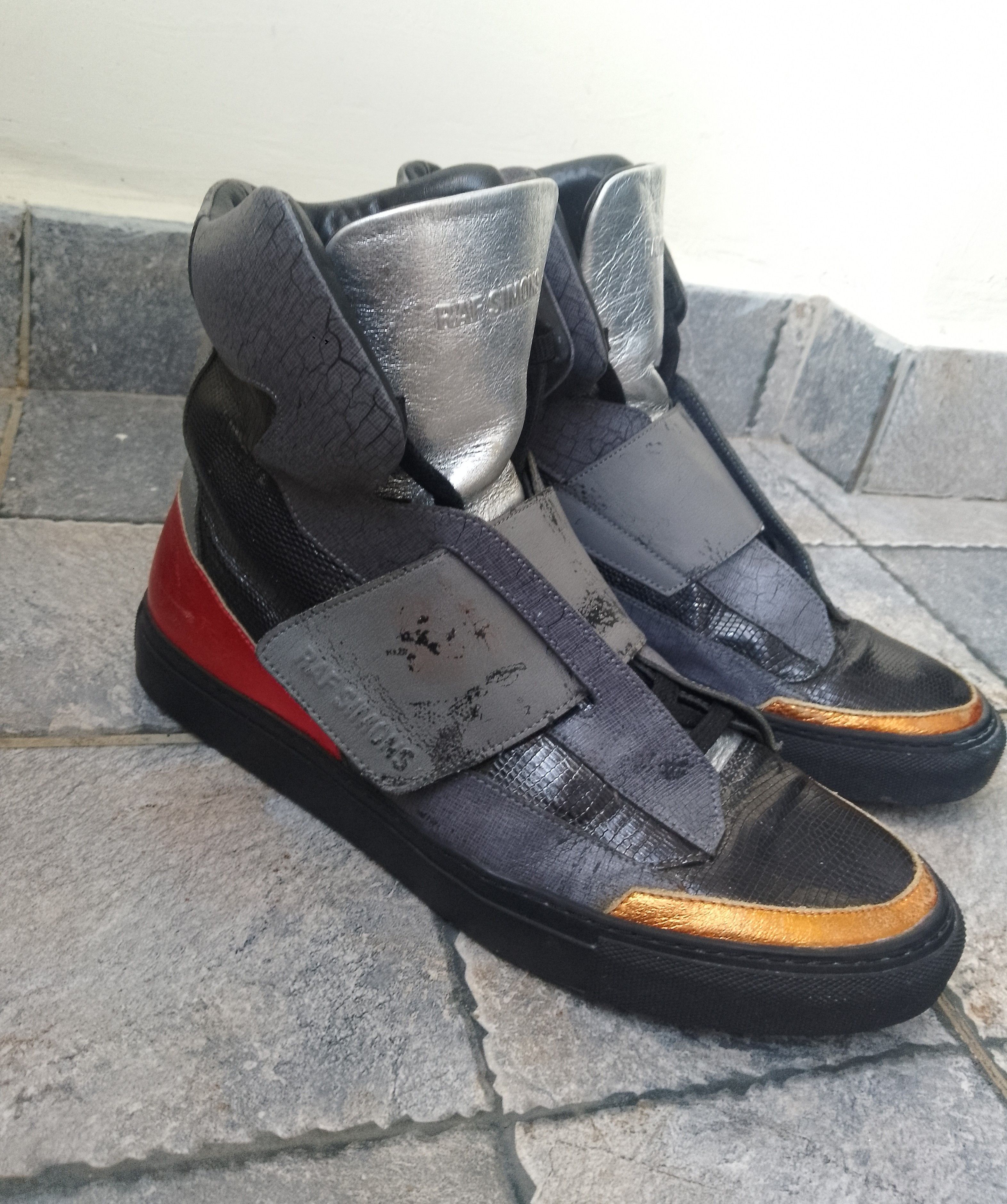 Raf Simons × Sterling Ruby Raf Simons x sterling Ruby high top trainers Size US 9 / EU 42 - 2 Thumbnail