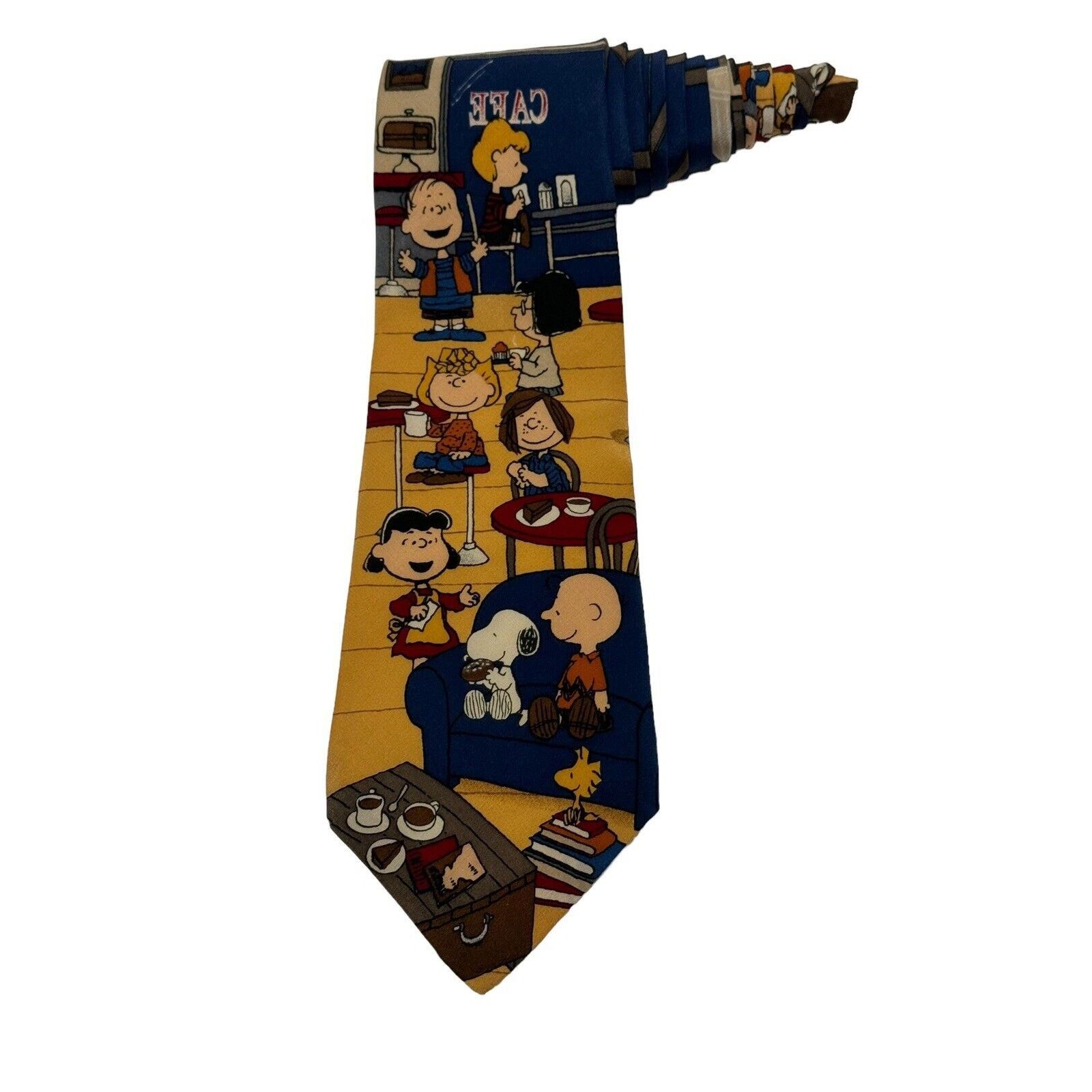 Peanuts Peanuts Good Friend’s And Good Conversation Snoopy Necktie Size ONE SIZE - 1 Thumbnail