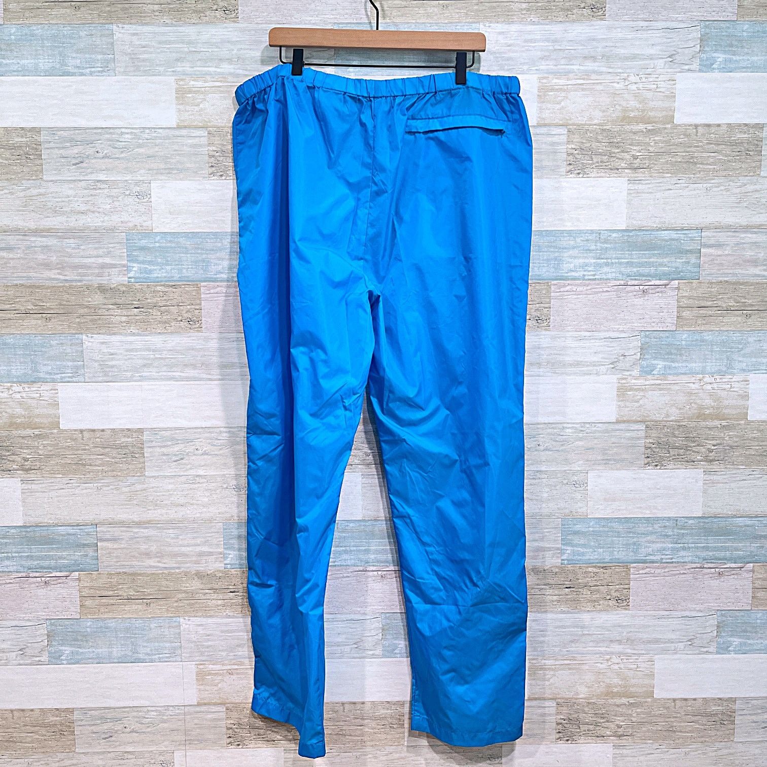 Lands' End Lands End Vintage 2 Piece Nylon Rain Tracksuit Set Blue Mens Size US XL / EU 56 / 4 - 10 Thumbnail
