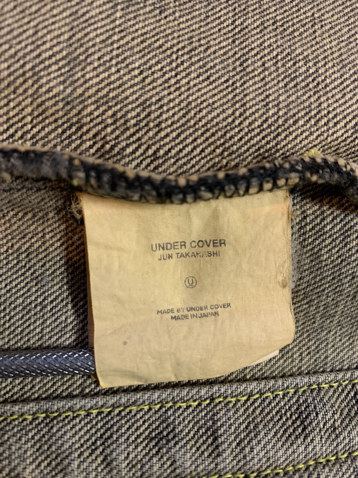 Undercover Undercover Illusion of Haze SS02 Bear Denim Jacket Size US M / EU 48-50 / 2 - 10 Thumbnail