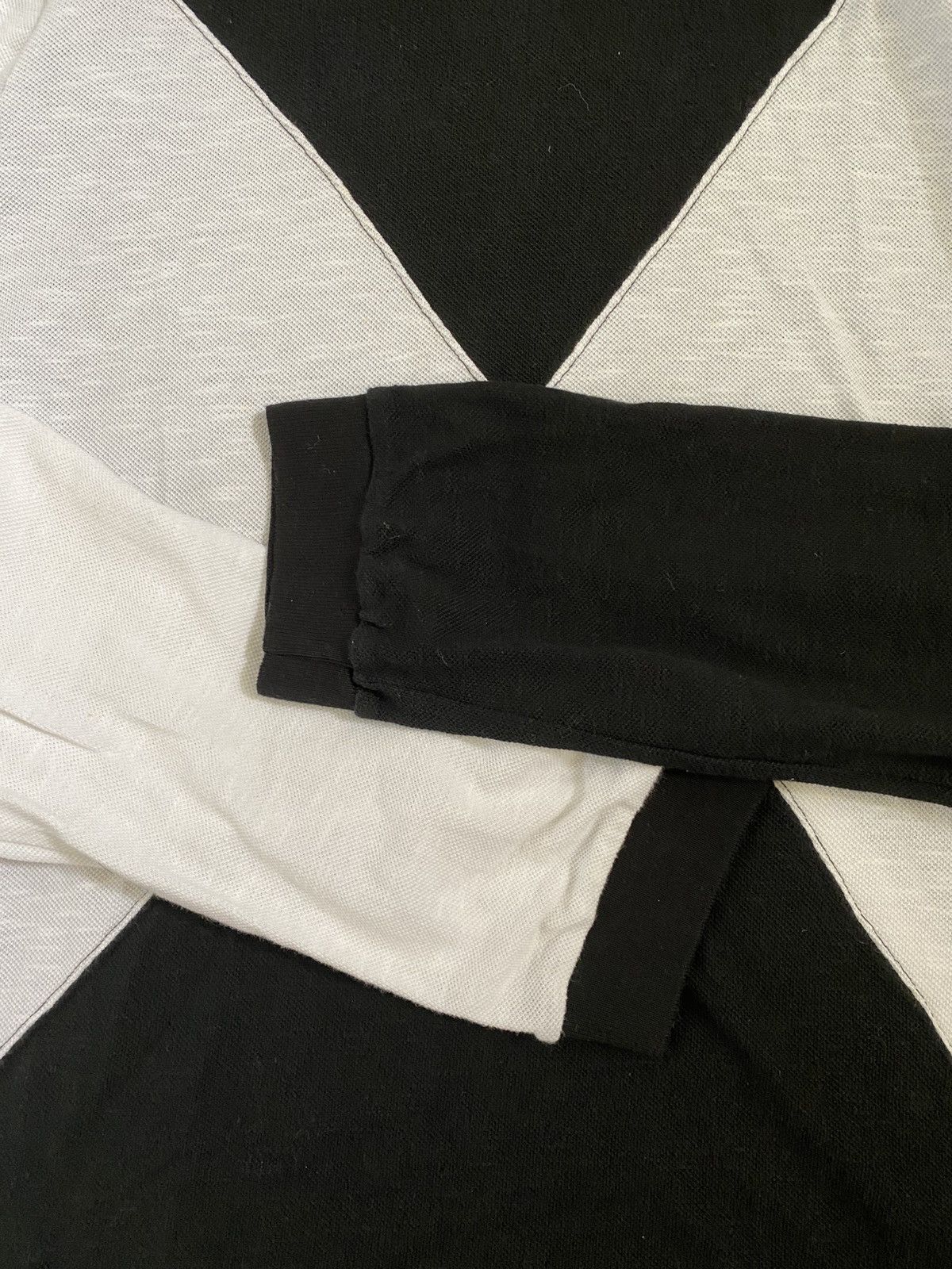 Number (N)ine SS04 Diagonal Color Blocked Long Sleeve Size US M / EU 48-50 / 2 - 4 Thumbnail