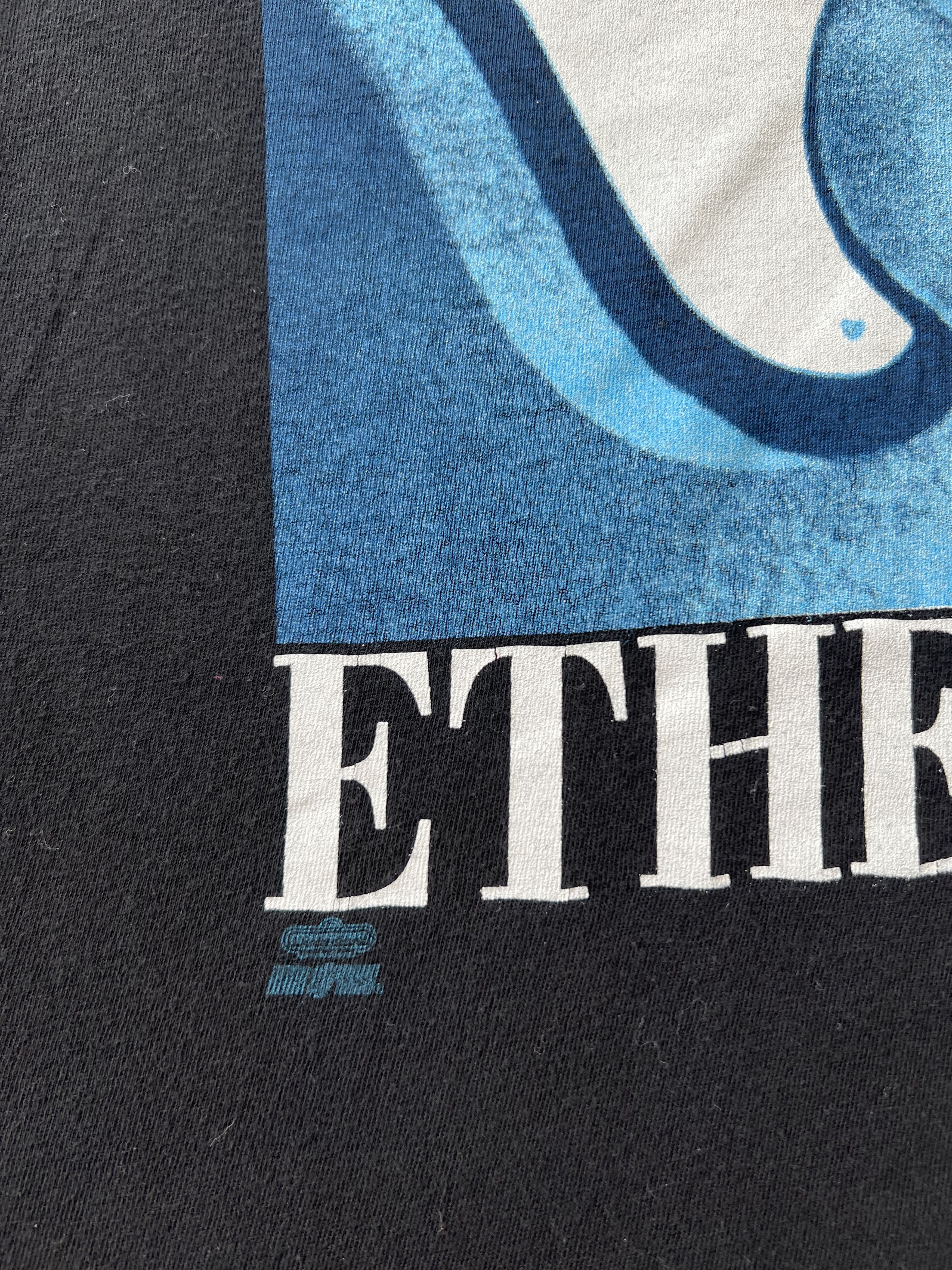 Band Tees Vintage 1992 Melissa Etheridge Never Enough Black T-shirt Size US L / EU 52-54 / 3 - 6 Thumbnail
